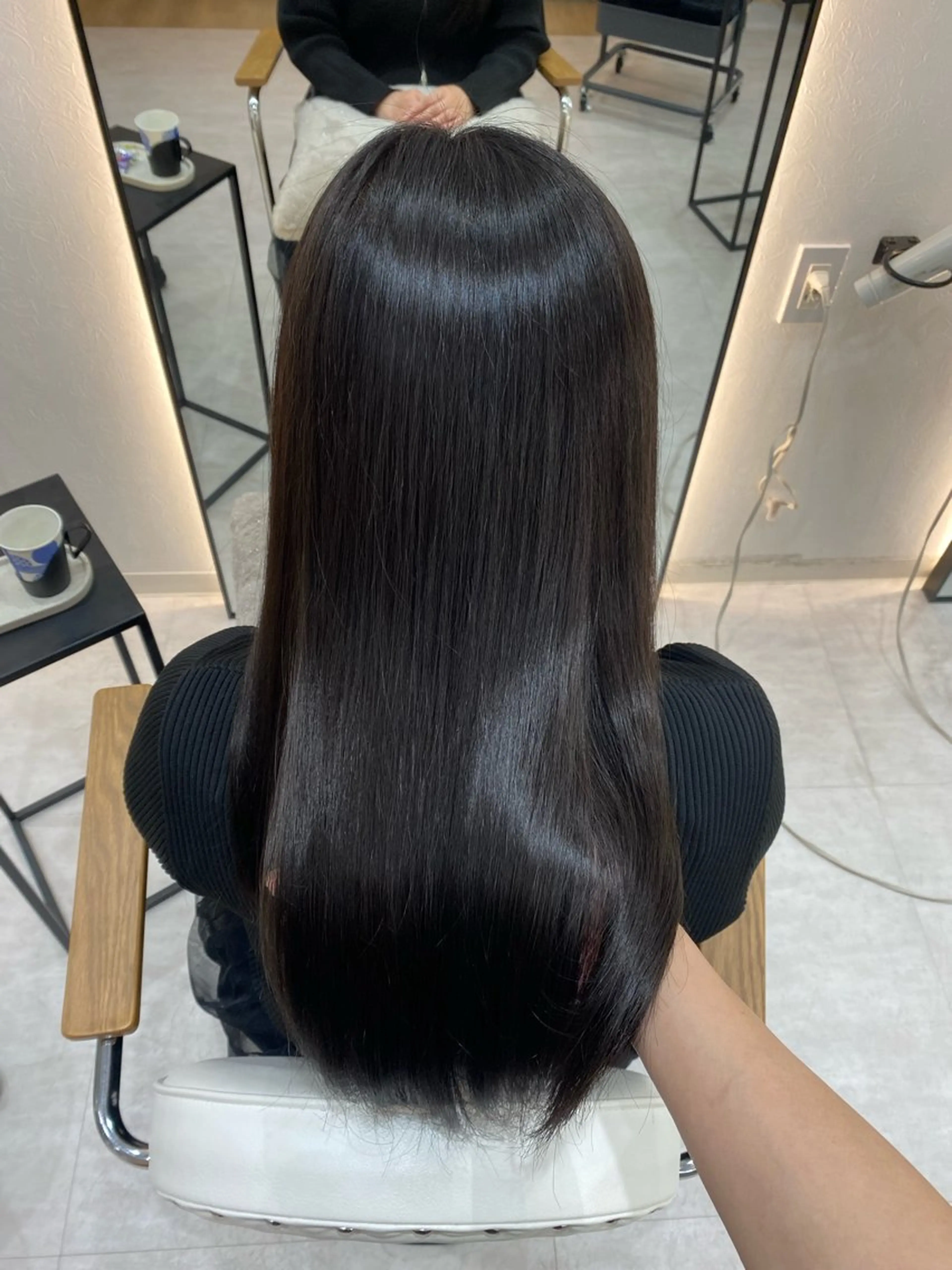 ロング カット トリートメント 髪質改善/艶カラー 🎀レイヤーカットのヘアスタイル