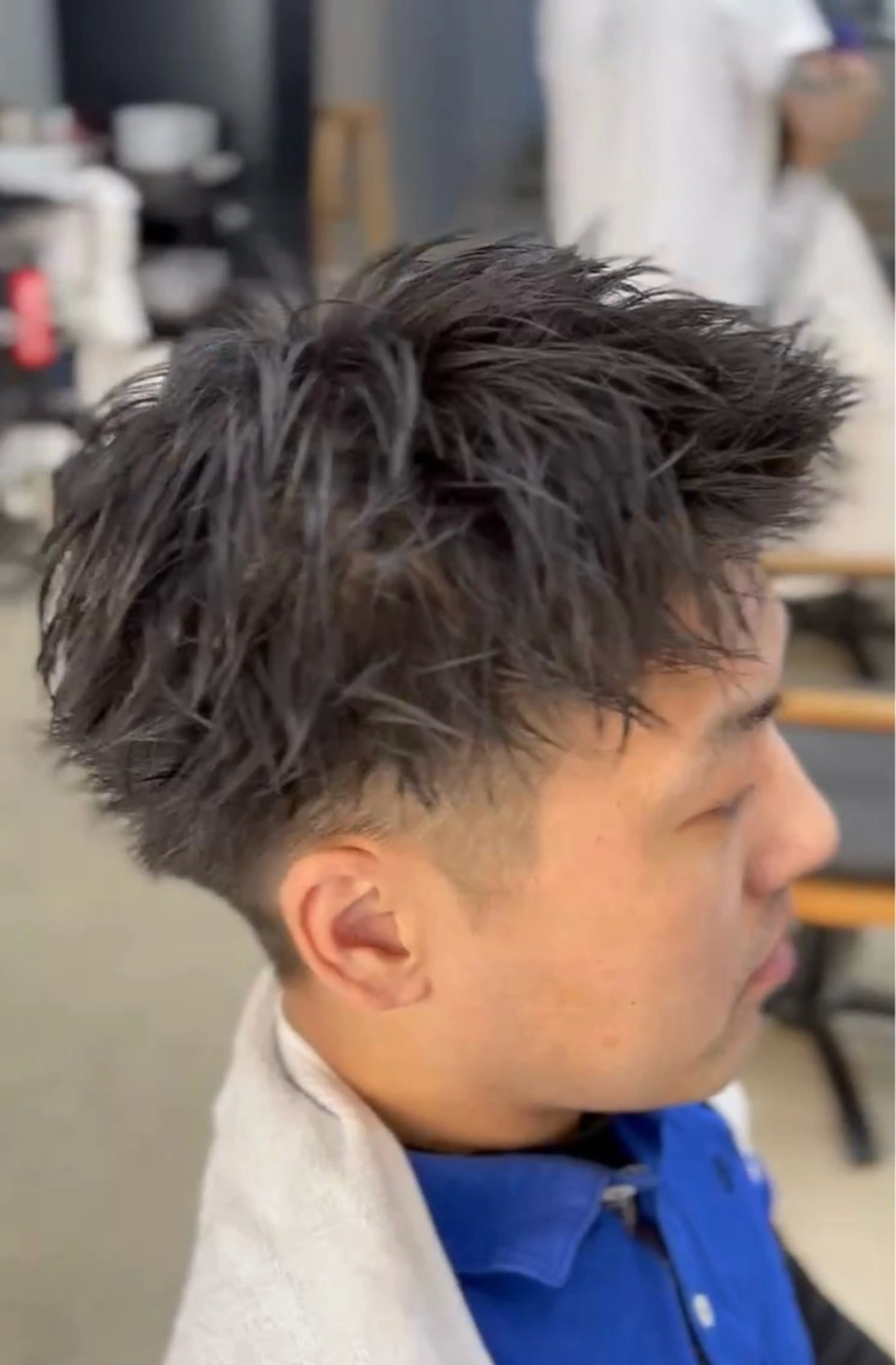 ショート パーマ メンズ専門サロン wokeのヘアスタイル