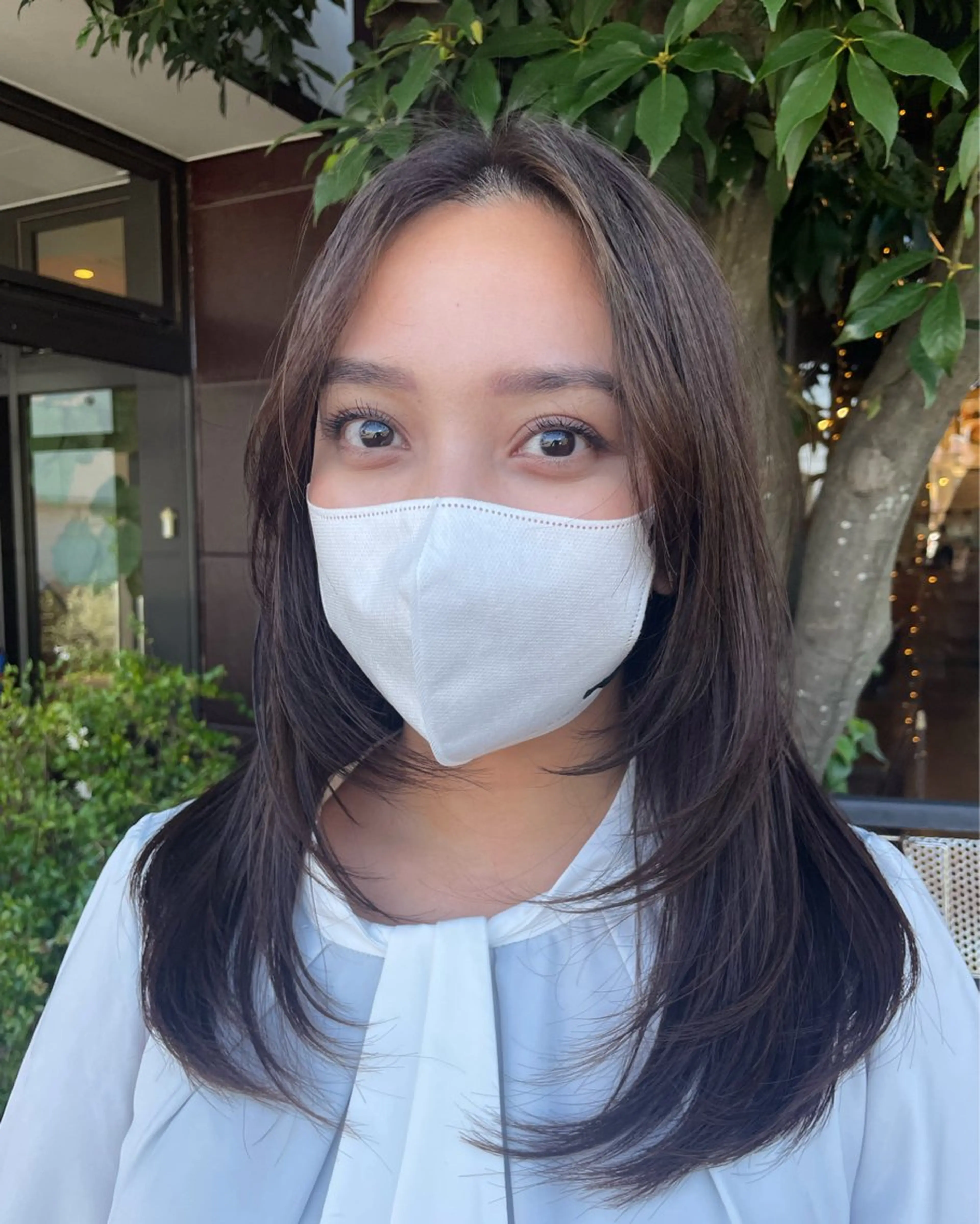 ロング カラー 梨子🐣艶カラー🌈 ダメージレス💖のヘアスタイル