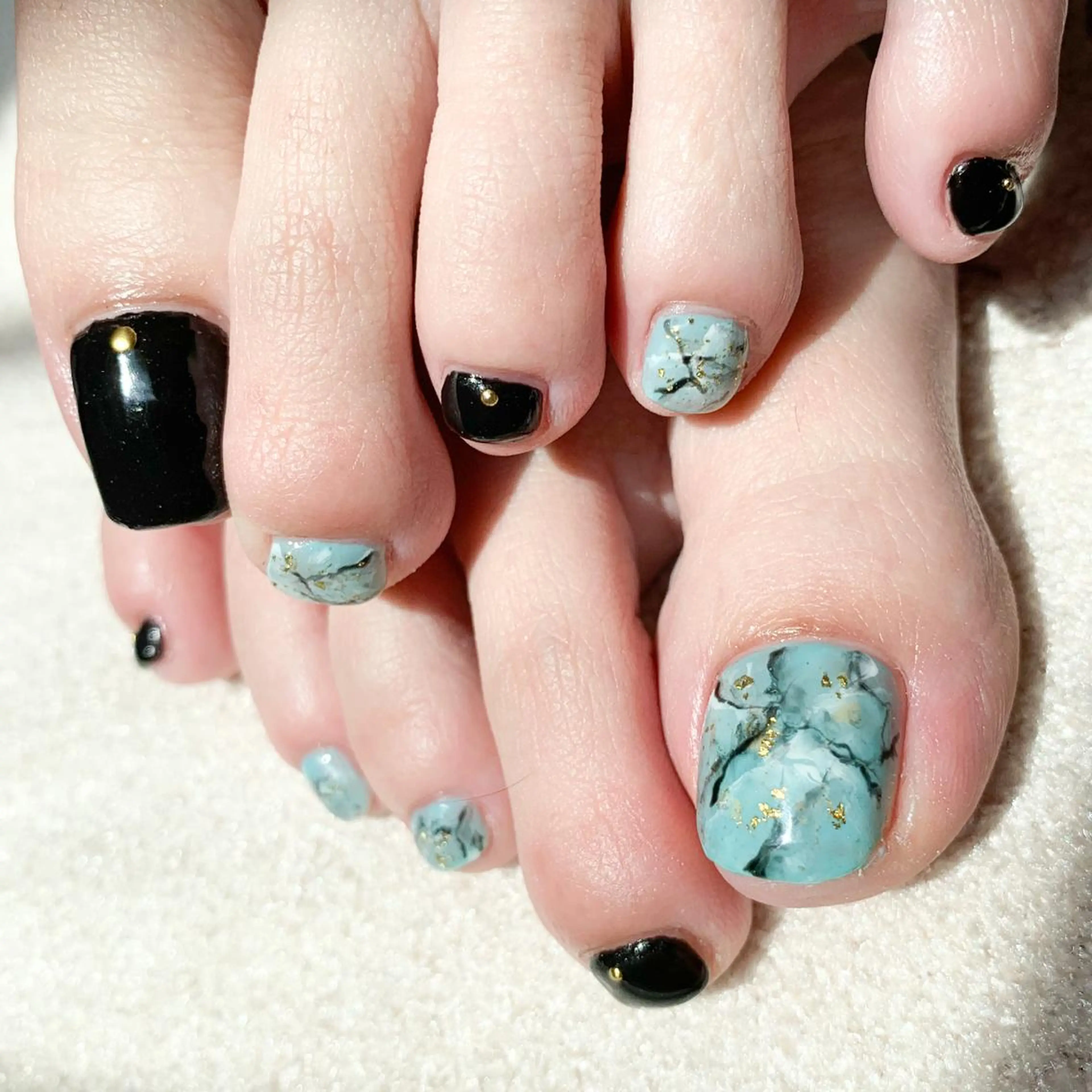 ネイル 大理石ネイル(マーブル) 木村 千晴のネイルデザイン