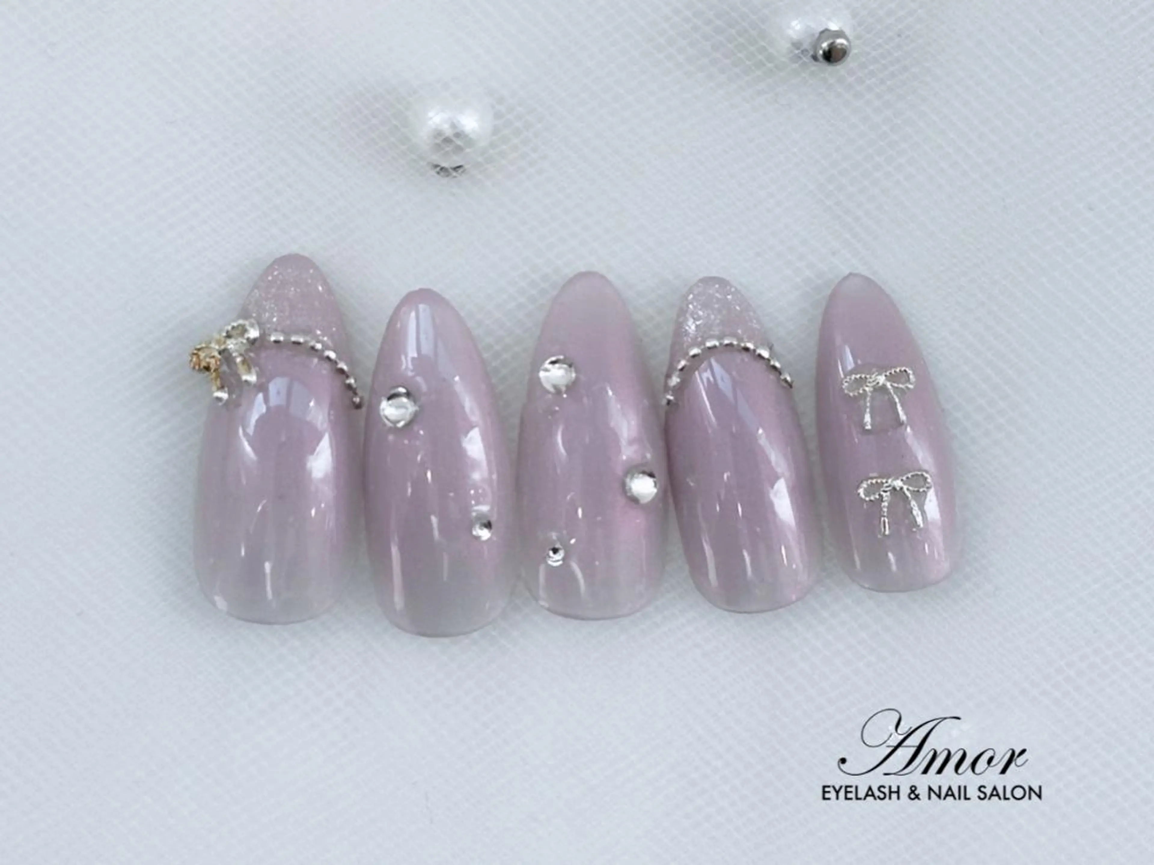 ネイル ワンホンネイル ハンドネイル Nailist Amoのネイルデザイン