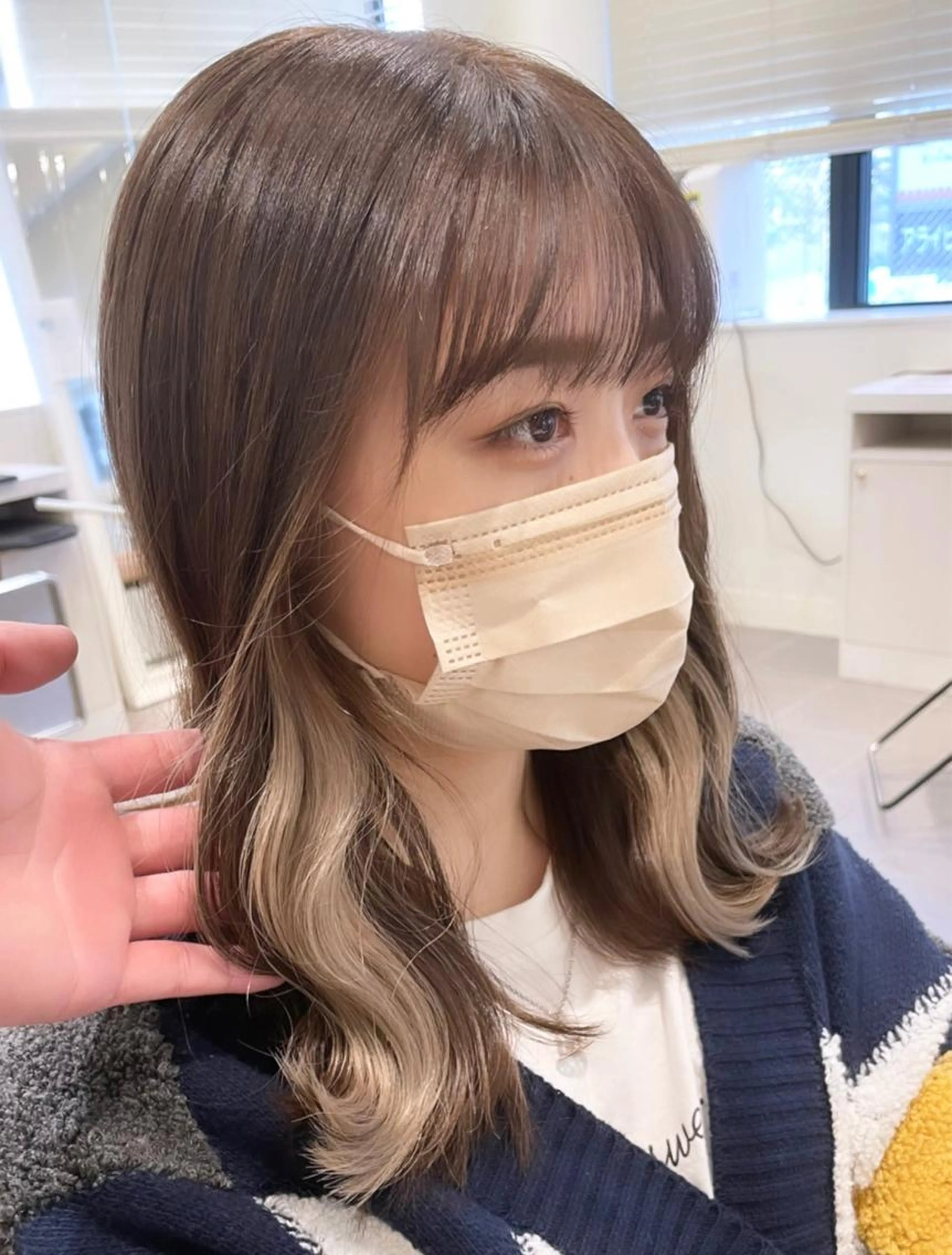 💗カット＋カラー＋オージュア5stepトリートメント💗 ロング料金（ロング¥1650）の写真