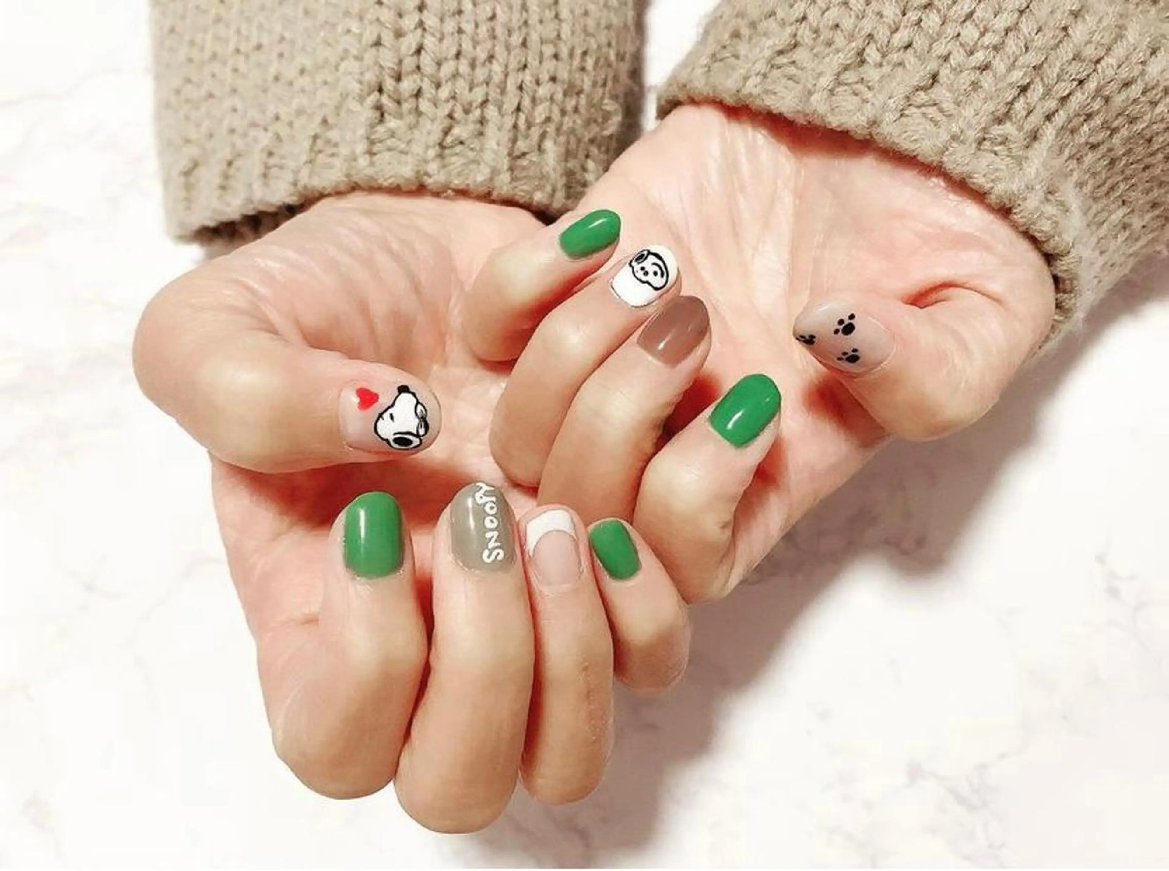 ネイル 大阪江坂 Kaiのネイルデザイン