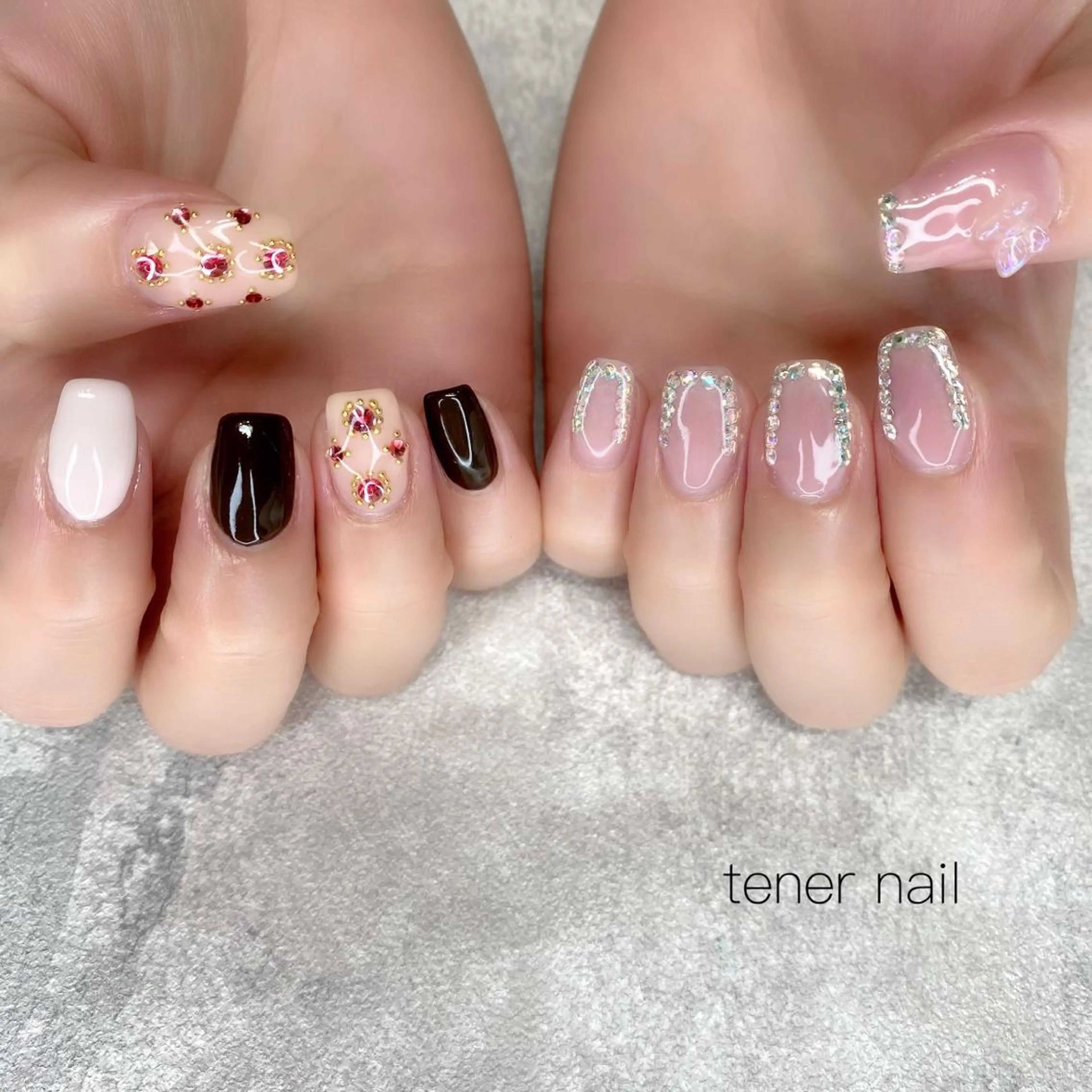 ネイル ワンホンネイル テネルネイル tener nailのネイルデザイン