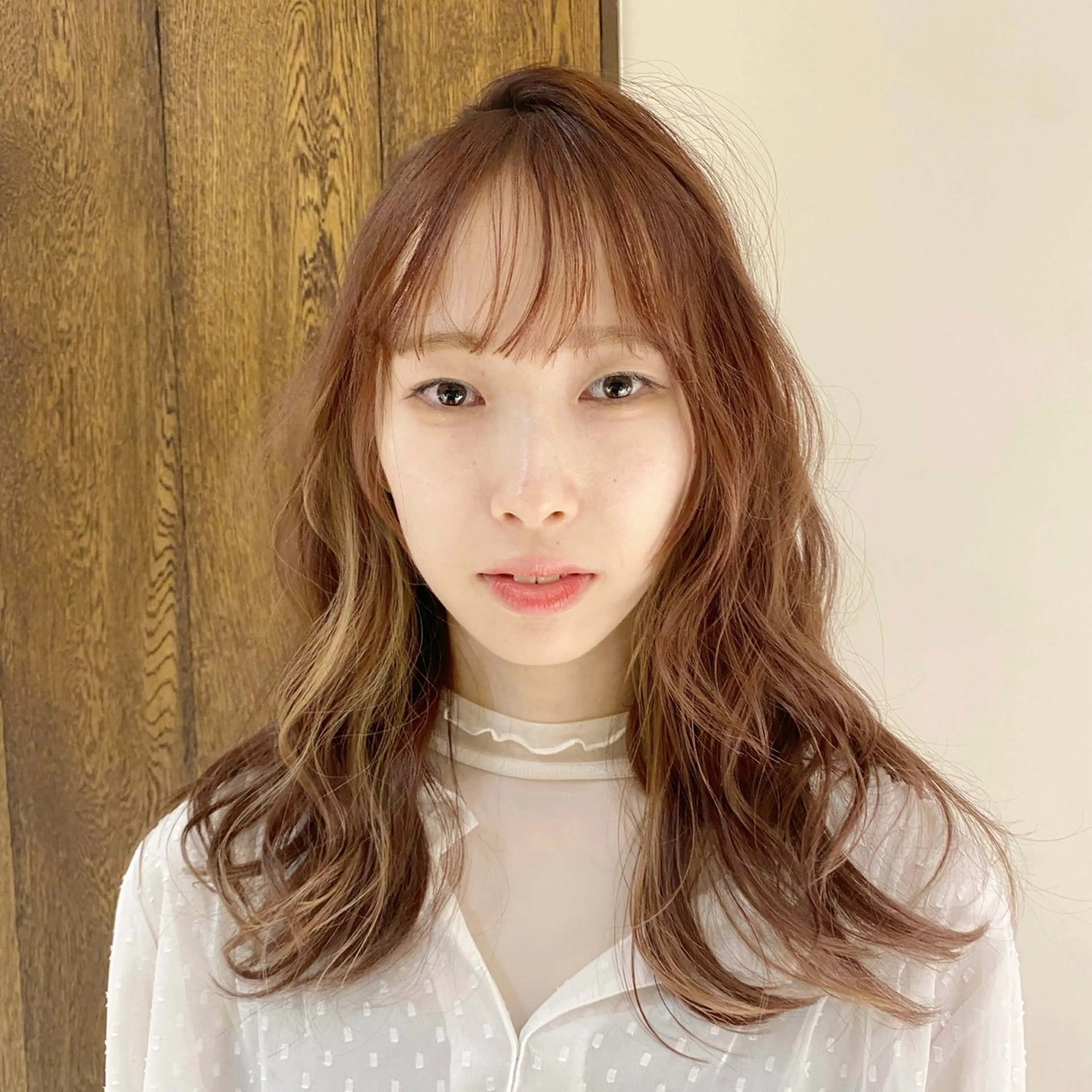 ミディアム パーマ 髙木美緒🌿 レイヤー/アレンジのヘアスタイル