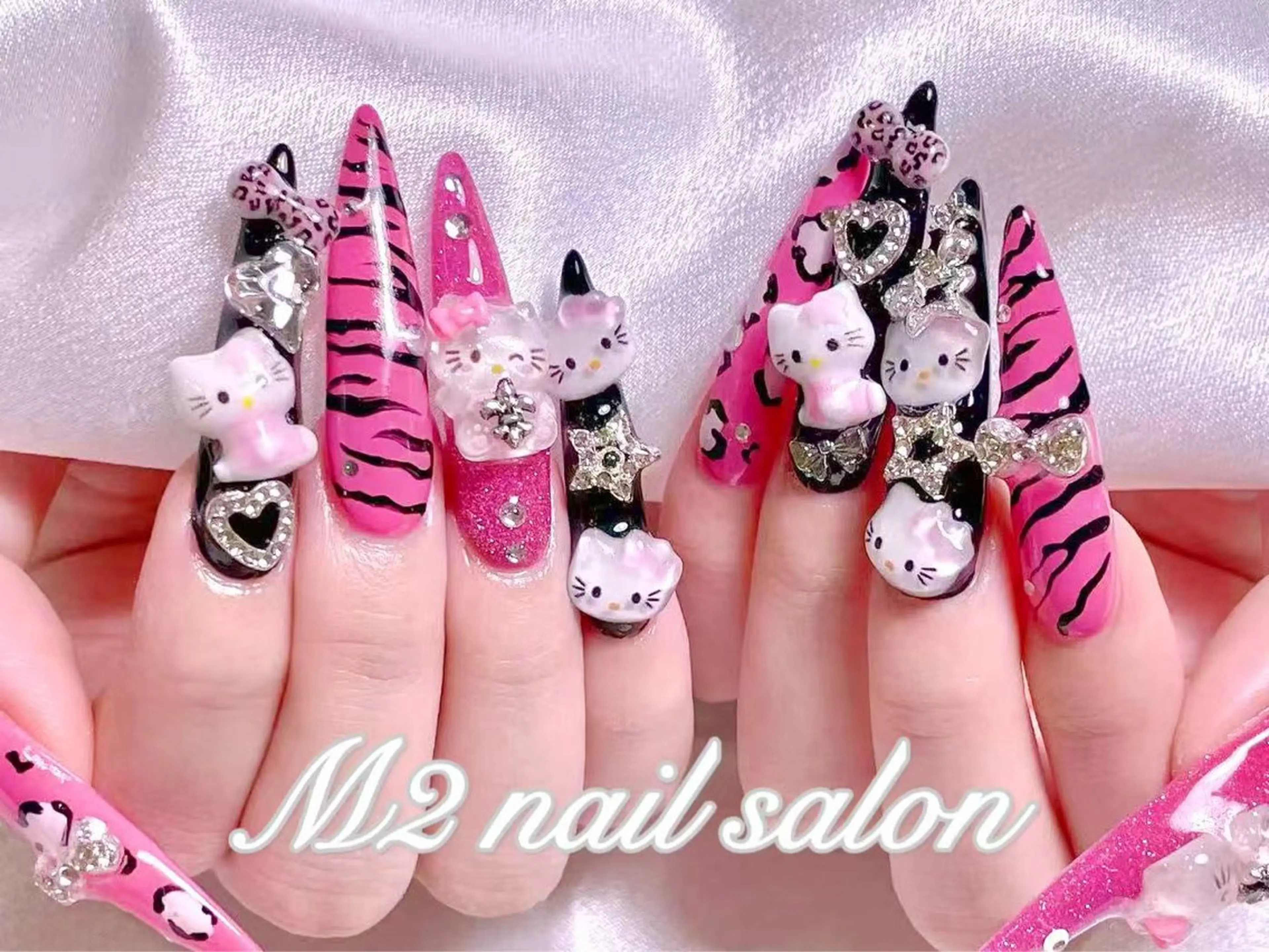 ネイル ハンドネイル 長さだし専門店 M2　rikaのネイルデザイン