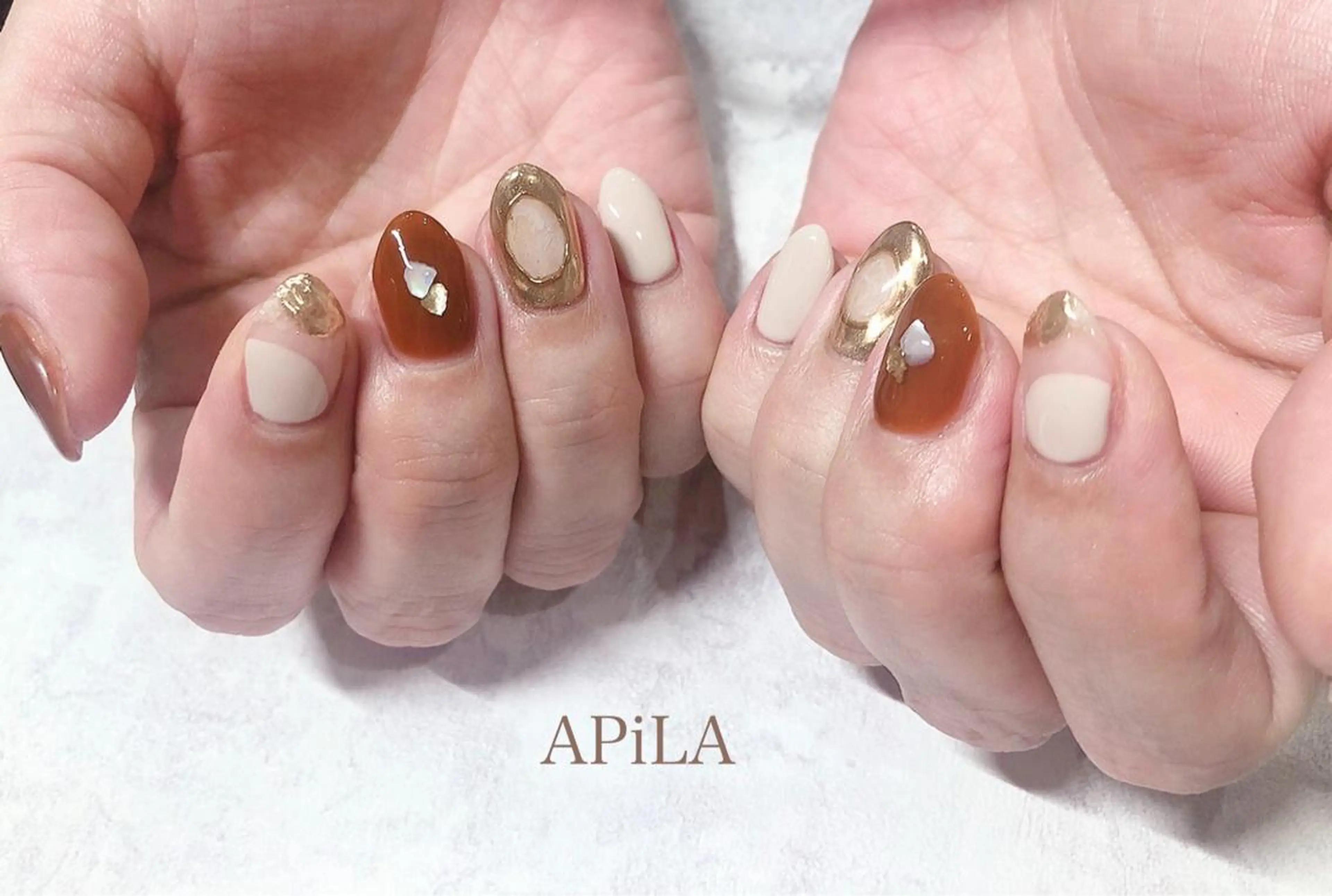 ネイル APiLA 甲斐田のネイルデザイン
