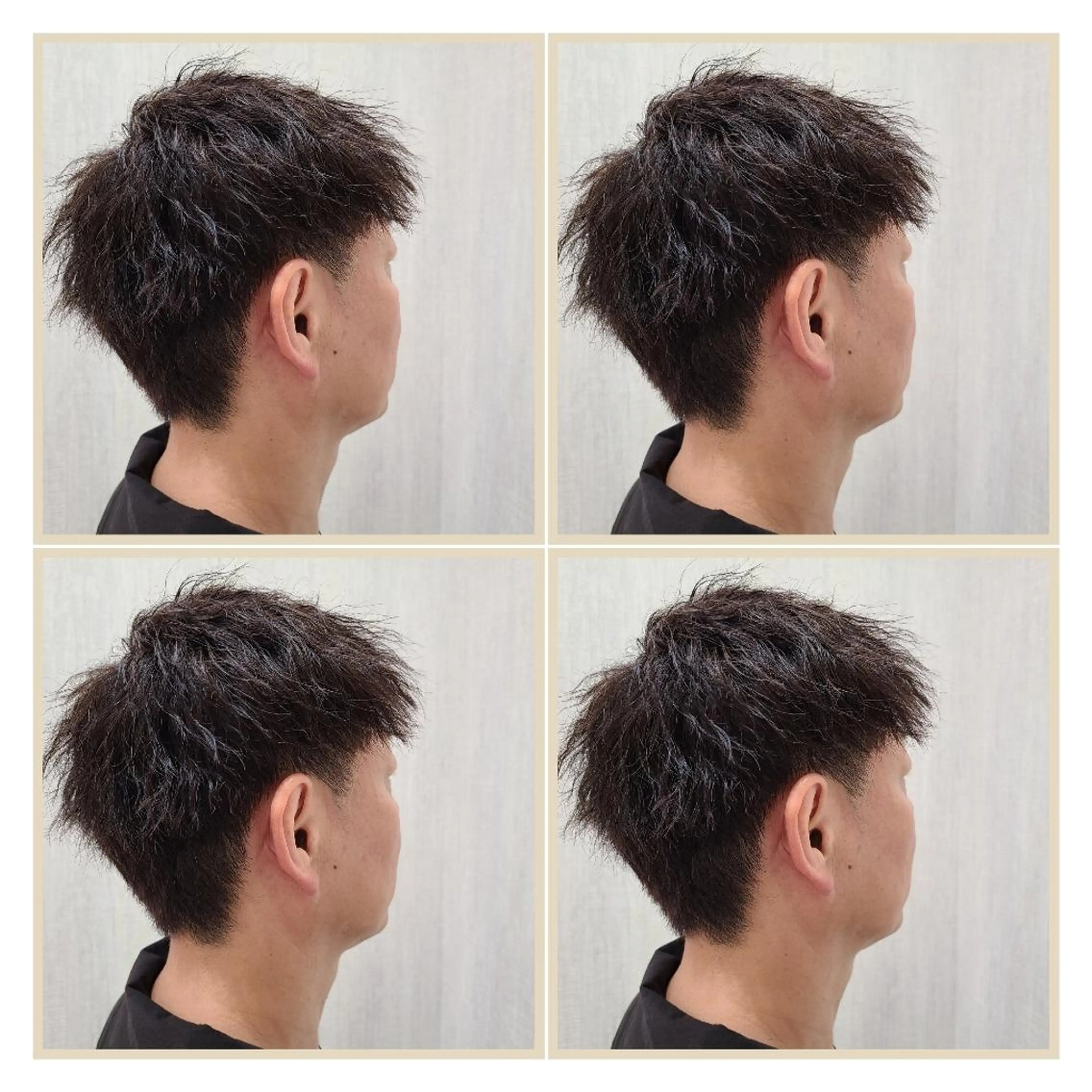 ショート パーマ 💎✨艶髪美髪✨💎 Alushe心斎橋店のヘアスタイル