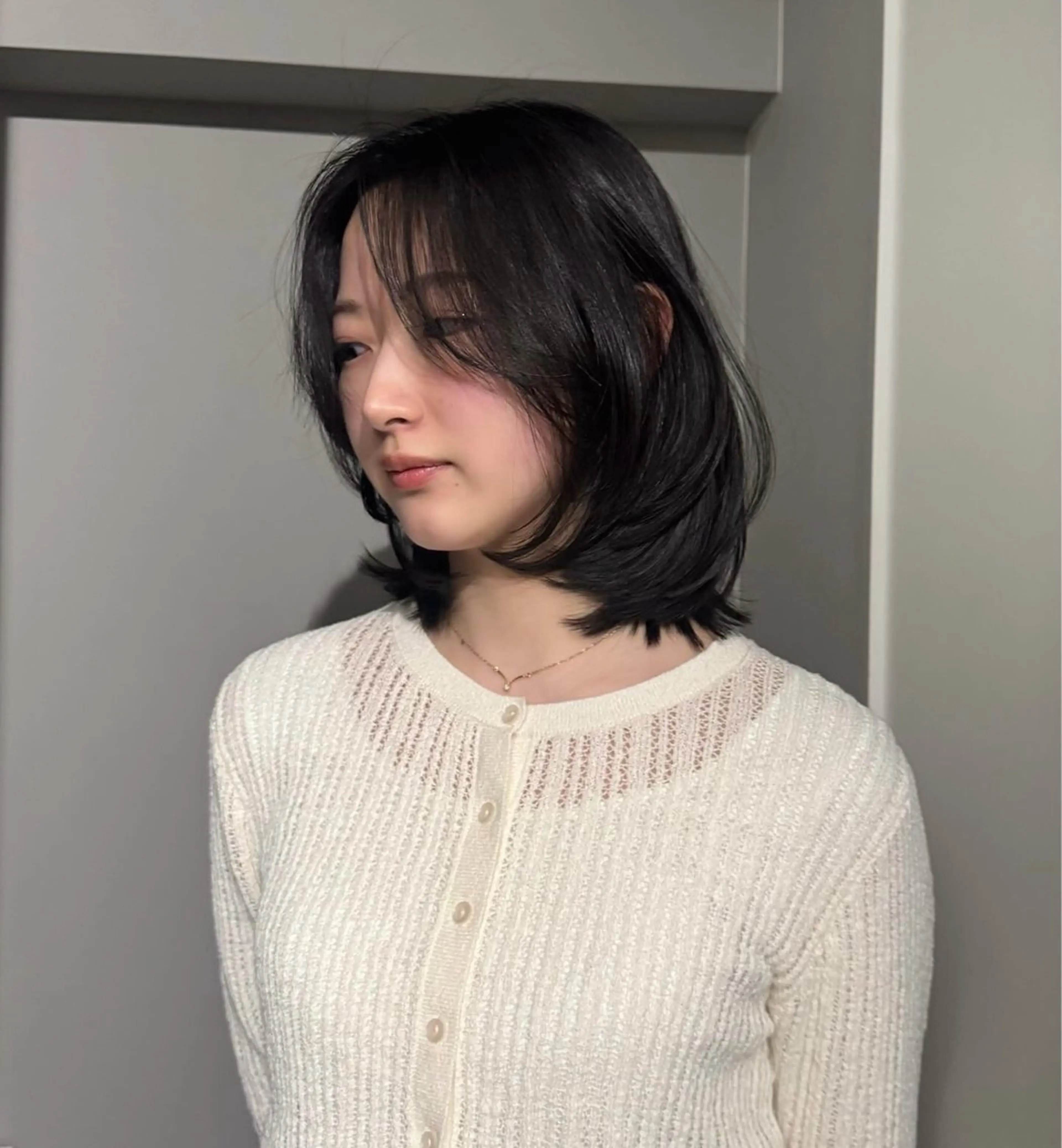 ミディアム カラー ワンカールで盛れる レイヤー🎀Macoのヘアスタイル