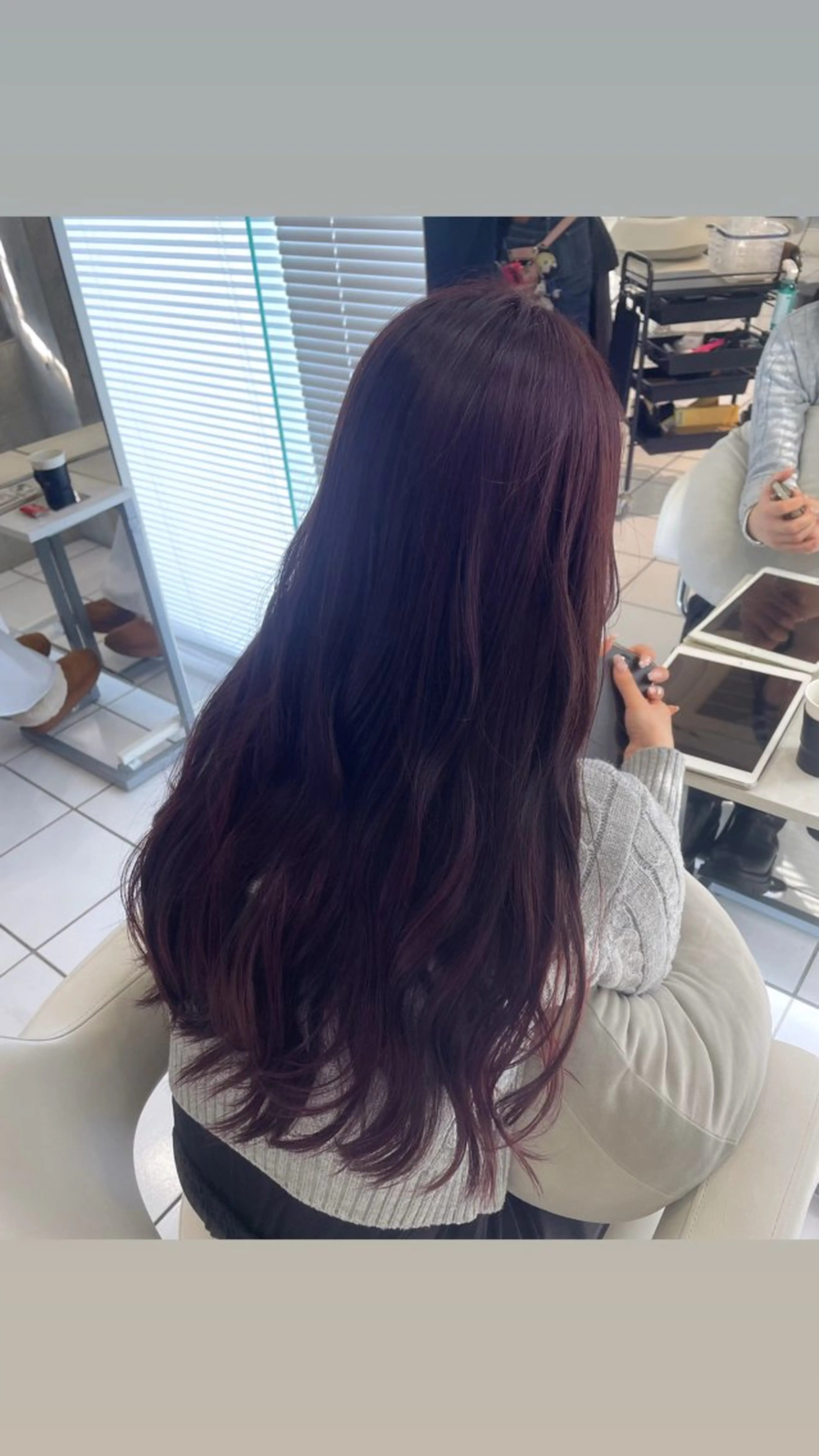 ロング カラー ブリーチ ブリーチなしカラー ヘアカラー トリートメント 🍭ハイトーン/ デザインカラー🦄のヘアスタイル