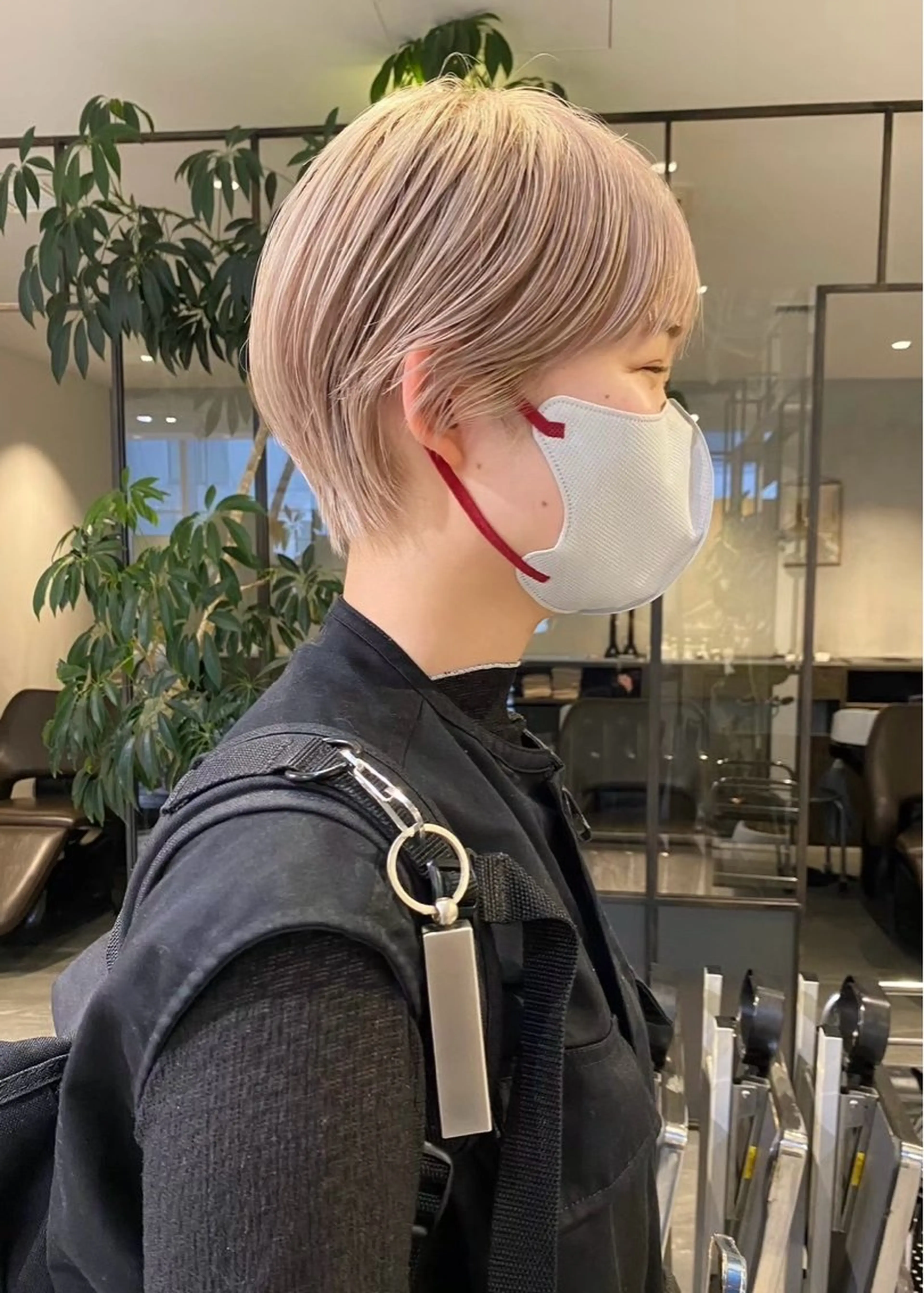 ショート ショートヘア タグチ アスカのヘアスタイル