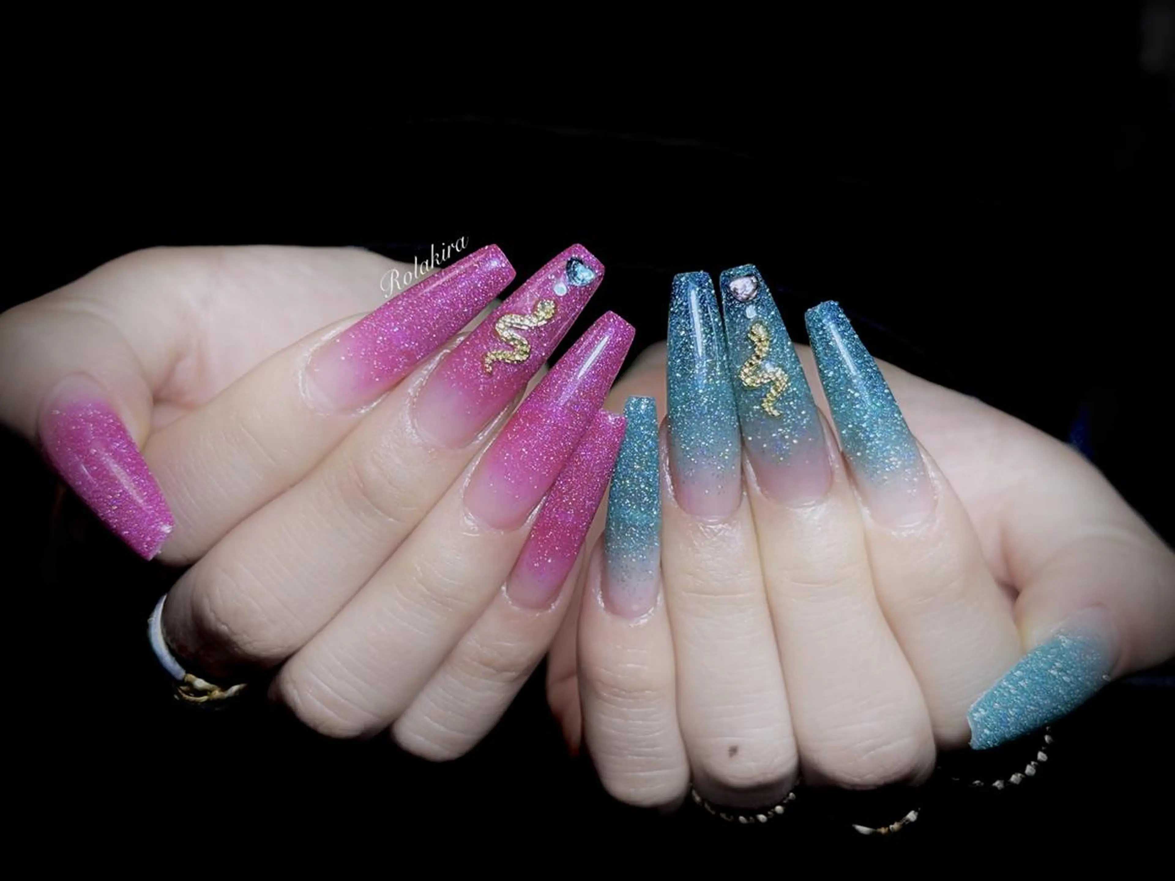 ネイル チークネイル 長さ出し フレンチネイル ジェルネイル 韓国ネイル ハンドネイル Rola kira ゆめのネイルデザイン