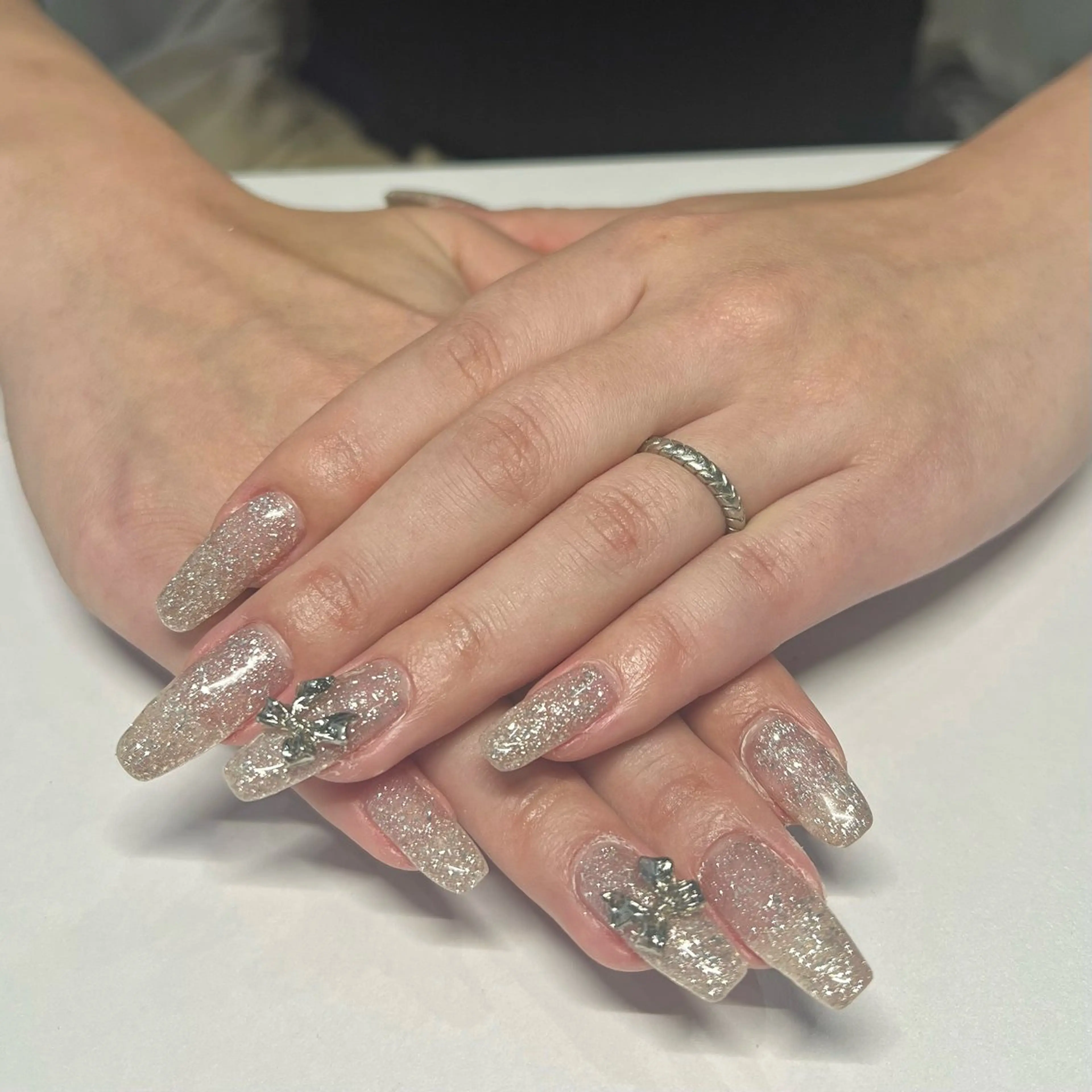 《お問合せのみ》パラジェル使用💡ワンカラーorラメカラー(オフなし)の写真