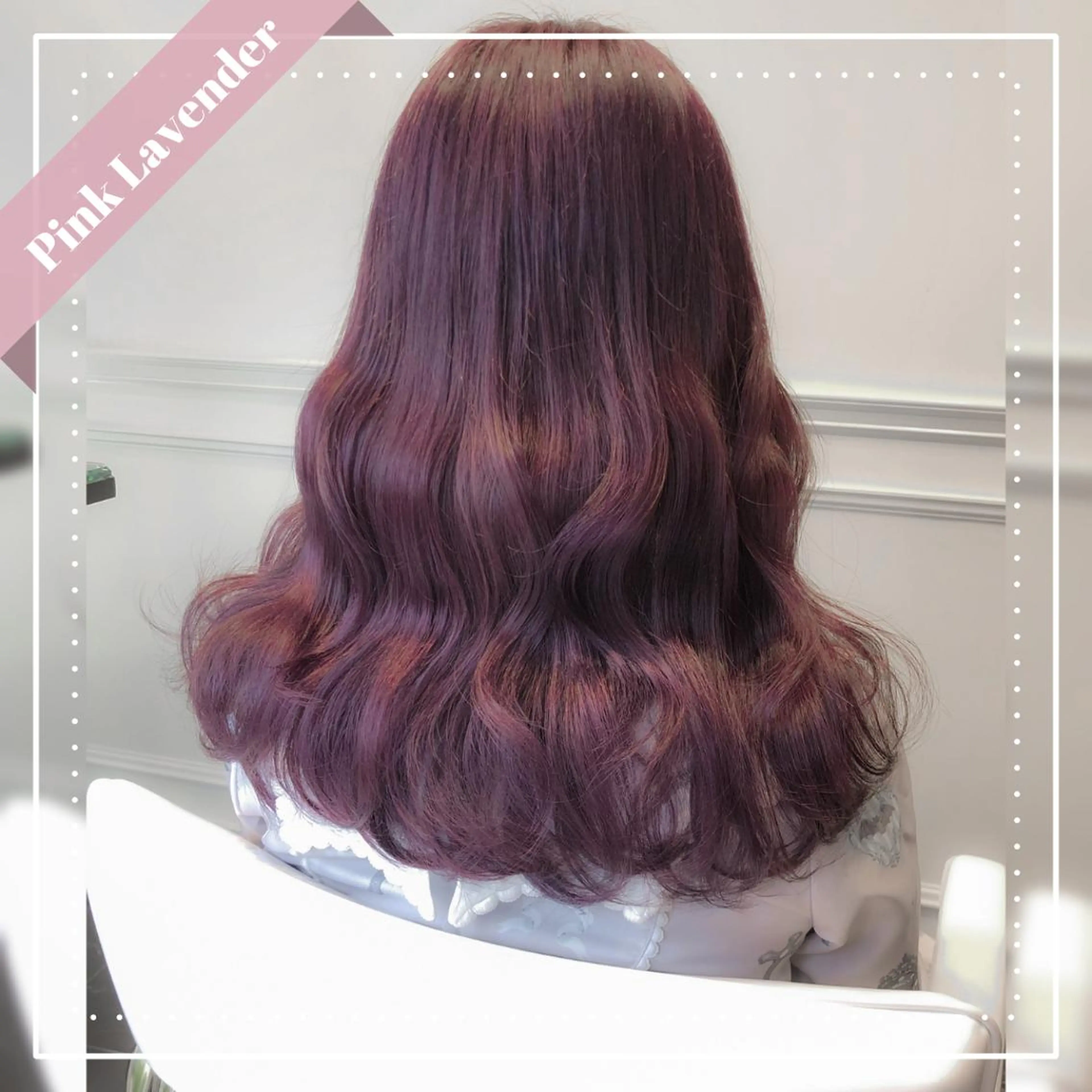 セミロング カラー ブリーチ ヘアカラー miyu /トレンド カラー×艶髪のヘアスタイル