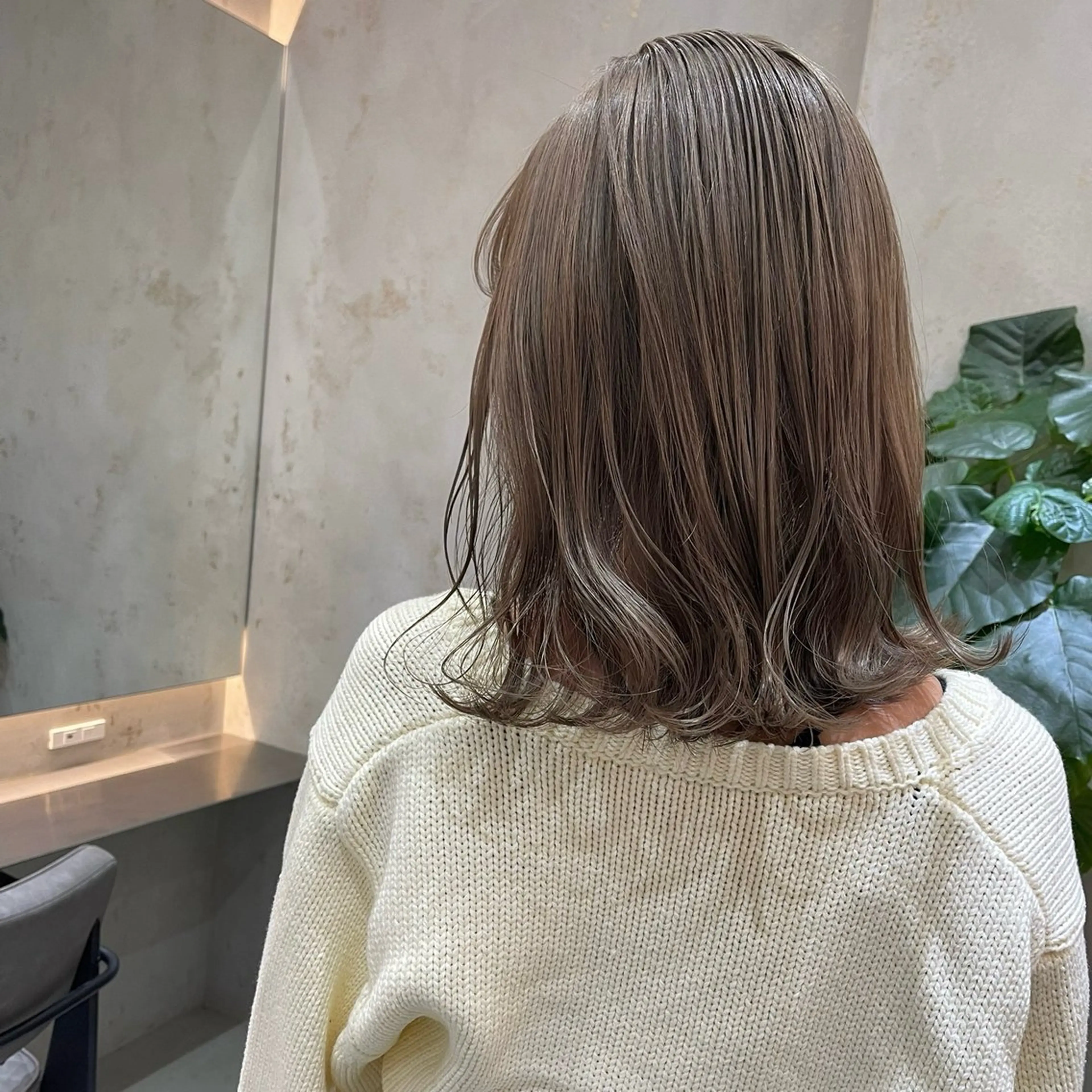 ミディアム 似合わせカット ボブ/くびれボブ/ 髪質改善/Ru-kaのヘアスタイル