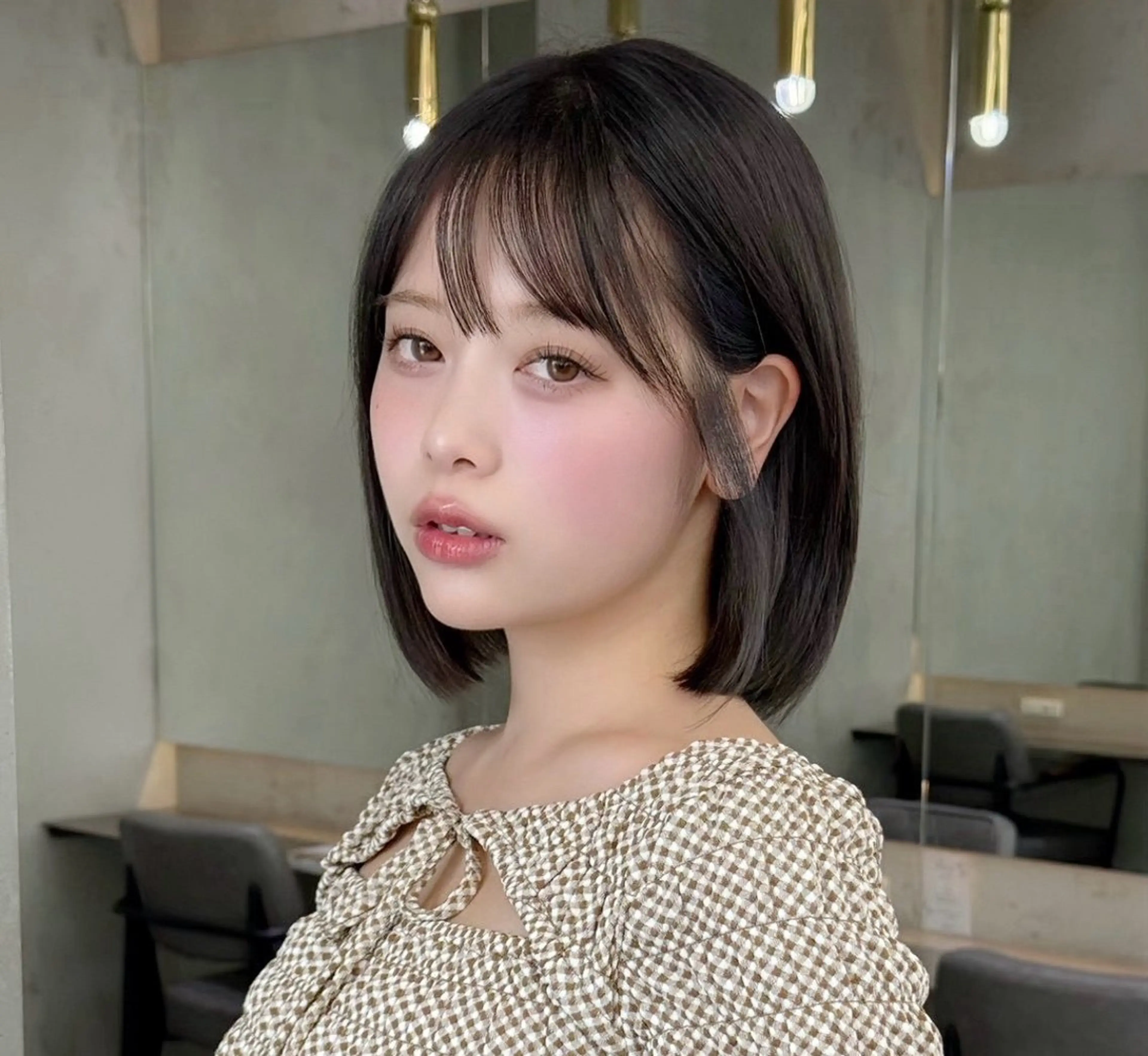 ショート レイヤー/ボブ/ 艶髪/ひなき🎀のヘアスタイル