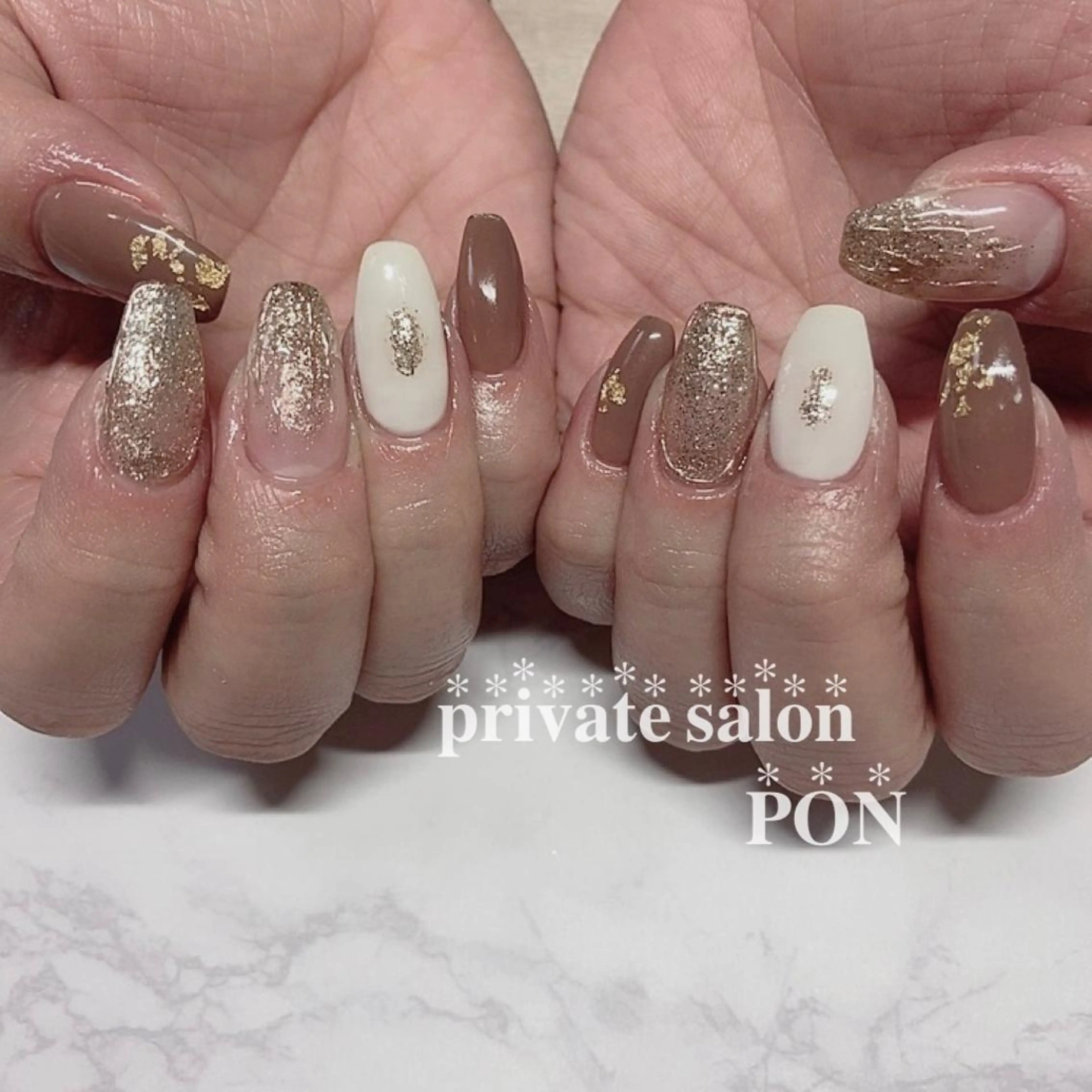 ネイル ハンドネイル private salon　ponのネイルデザイン