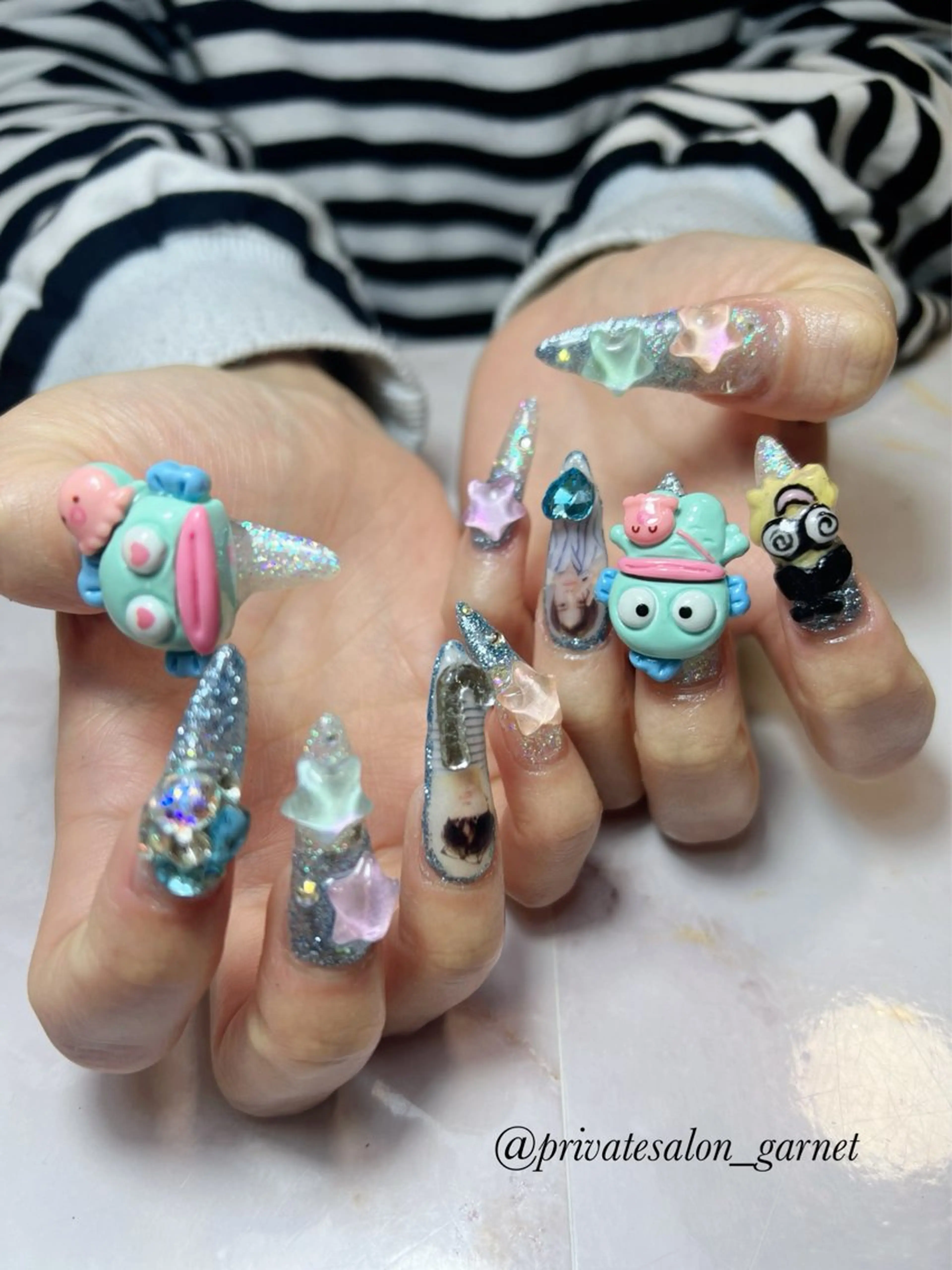 ネイル Garnet nailのネイルデザイン