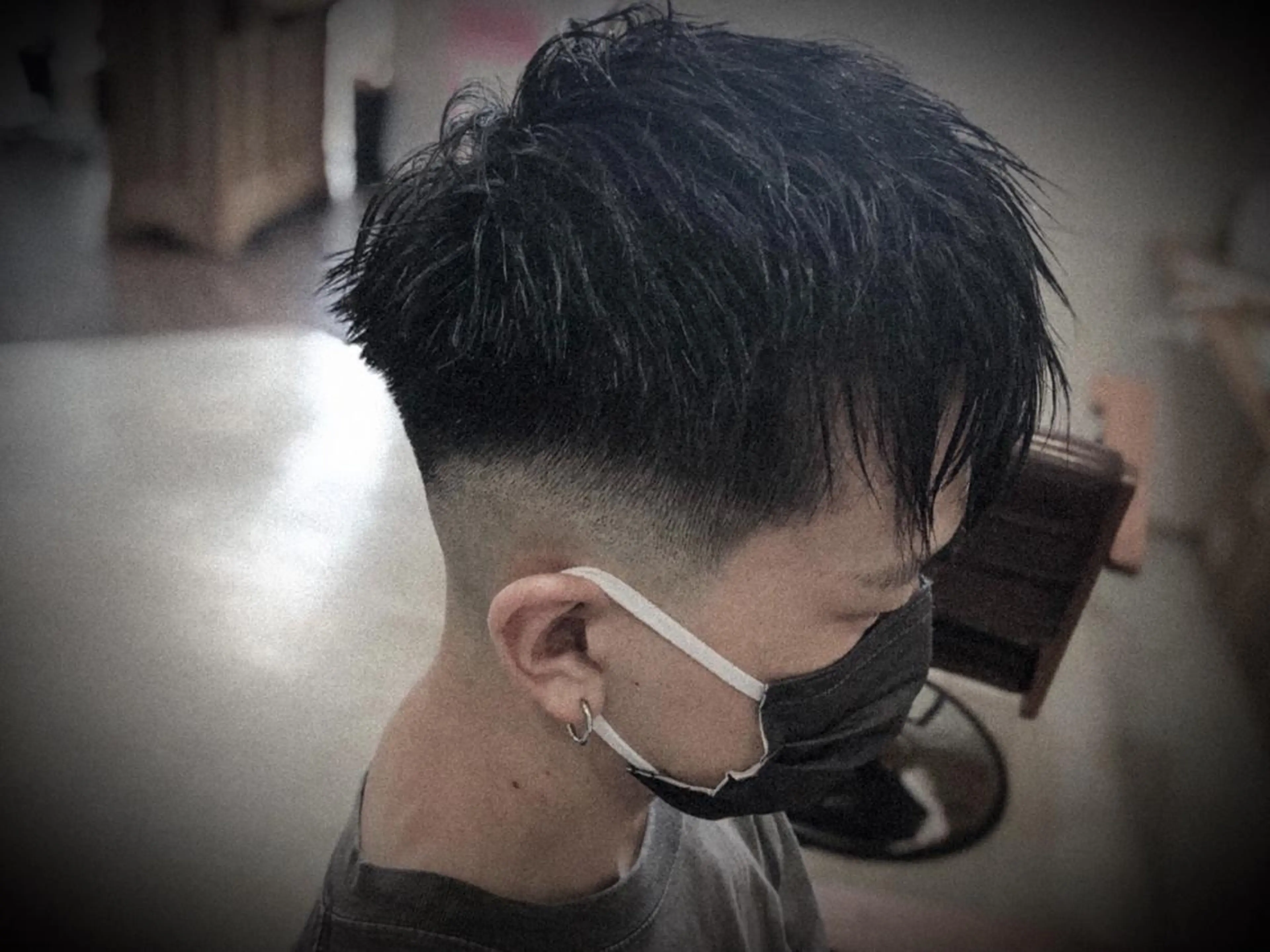 メンズ 刈り上げ カット 守屋 智紀のヘアスタイル