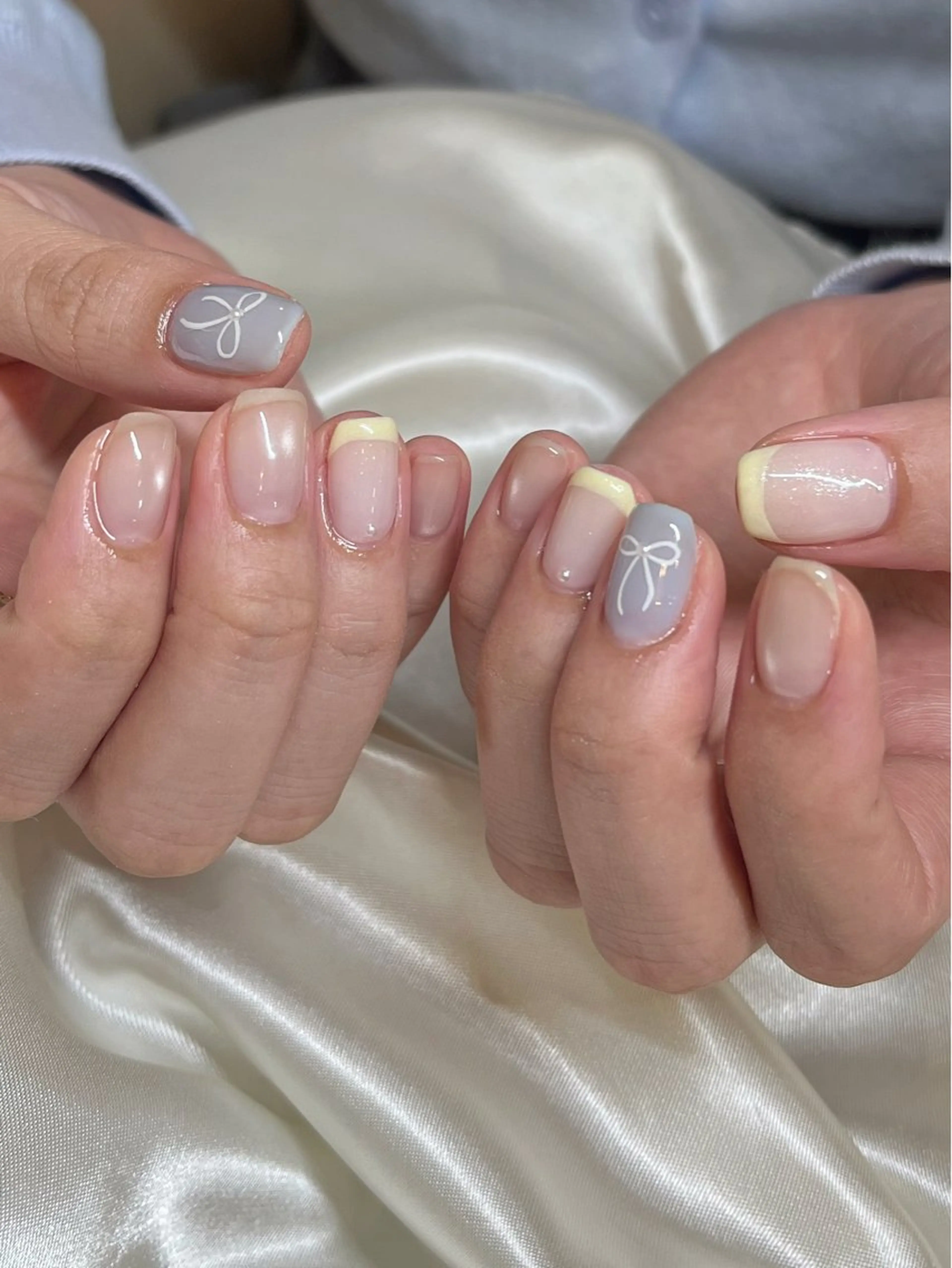 ネイル ハンドネイル petit sarina..ෆのネイルデザイン