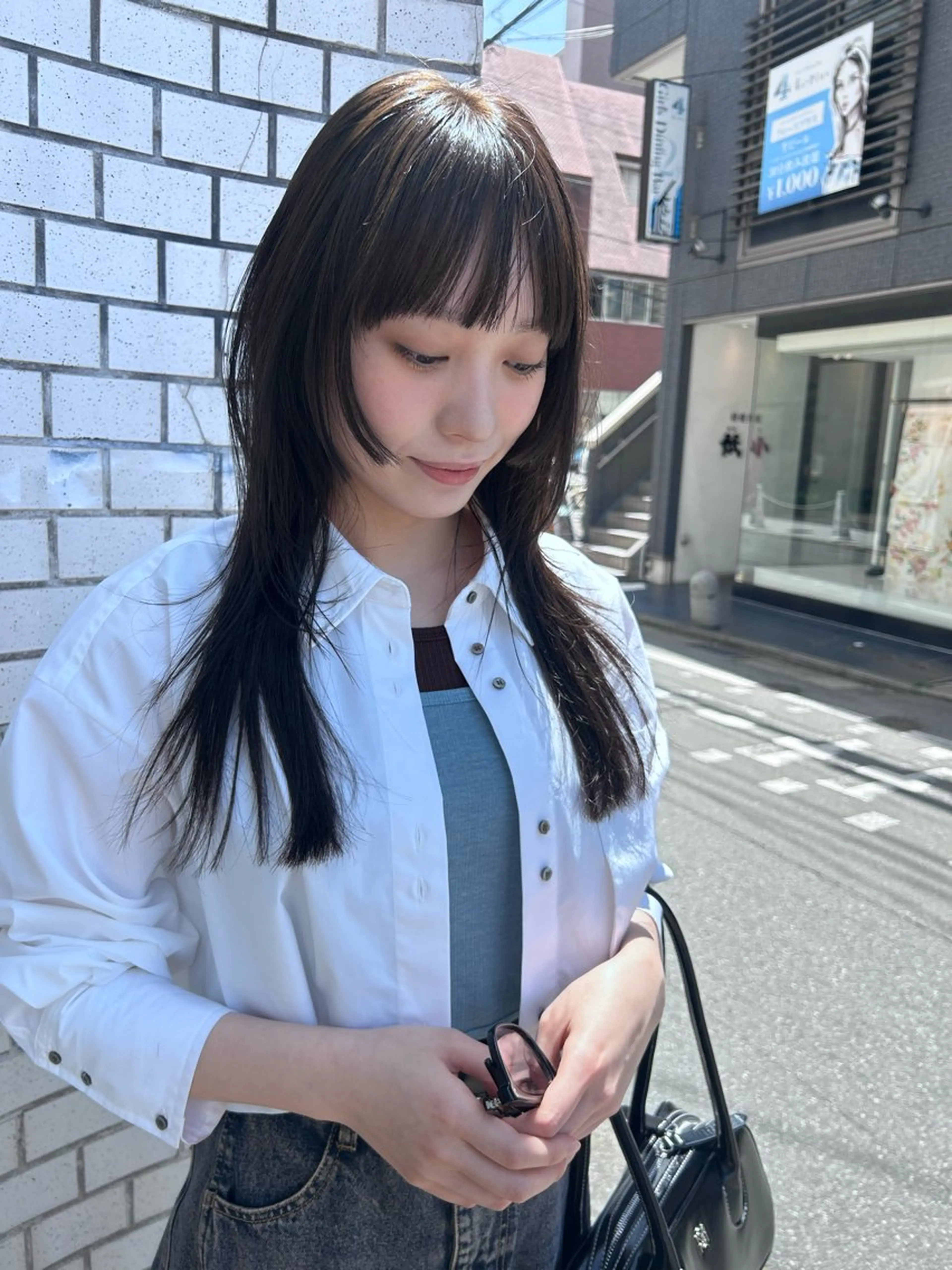 ロング カット Pia ツボイ ケイタのヘアスタイル