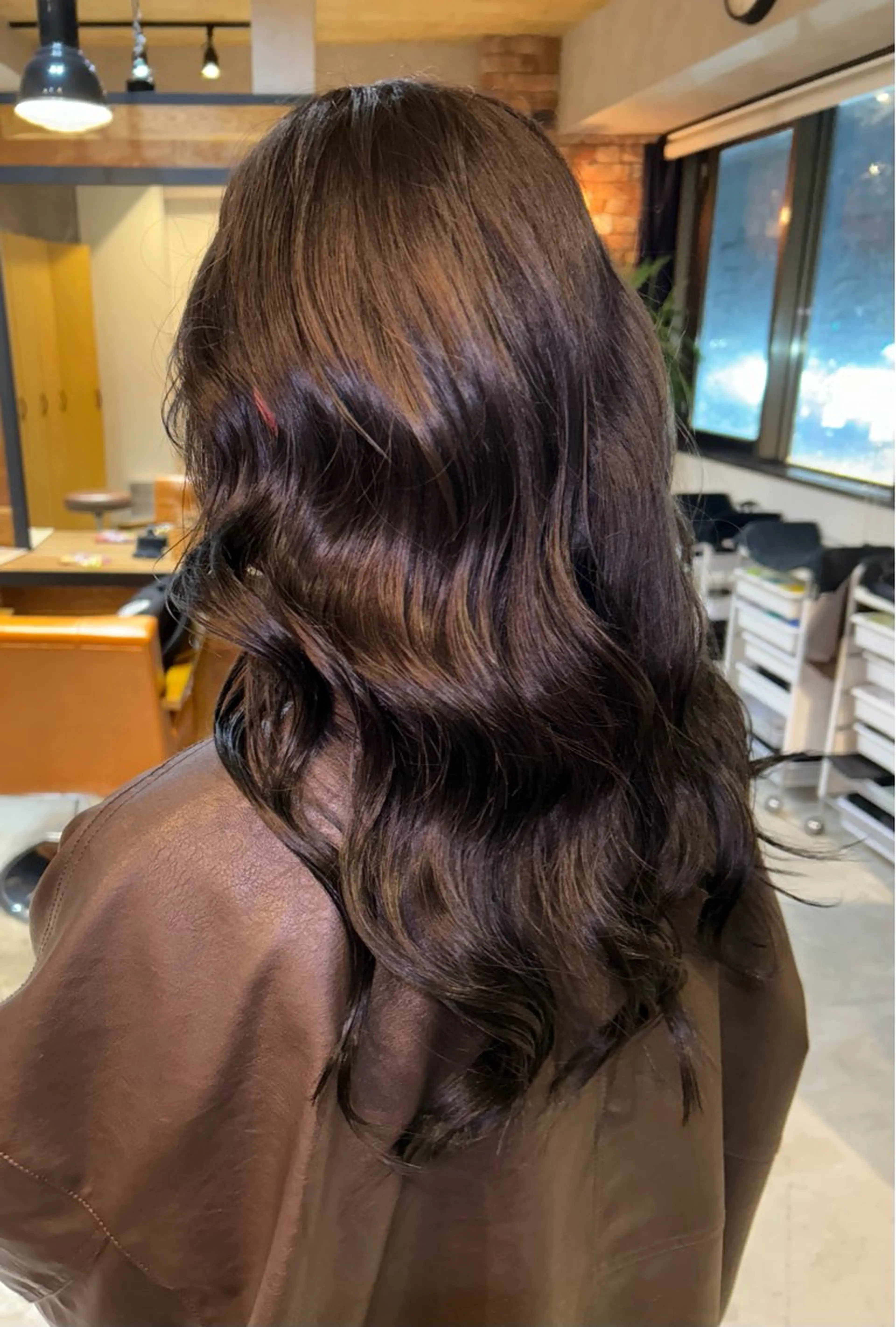 カラー 中野 こころのヘアスタイル