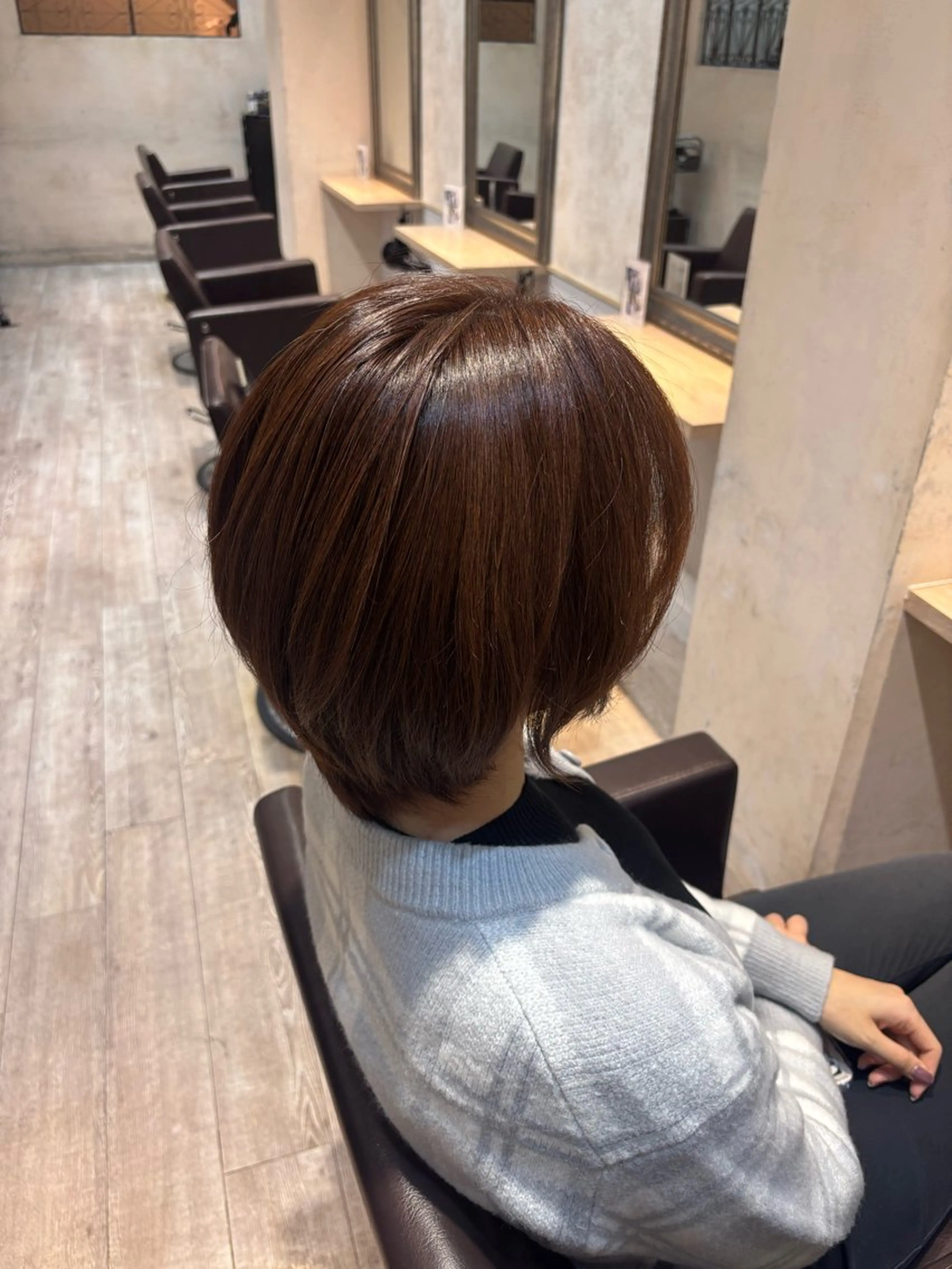 ショート lutia池袋 momoka⠀のヘアスタイル