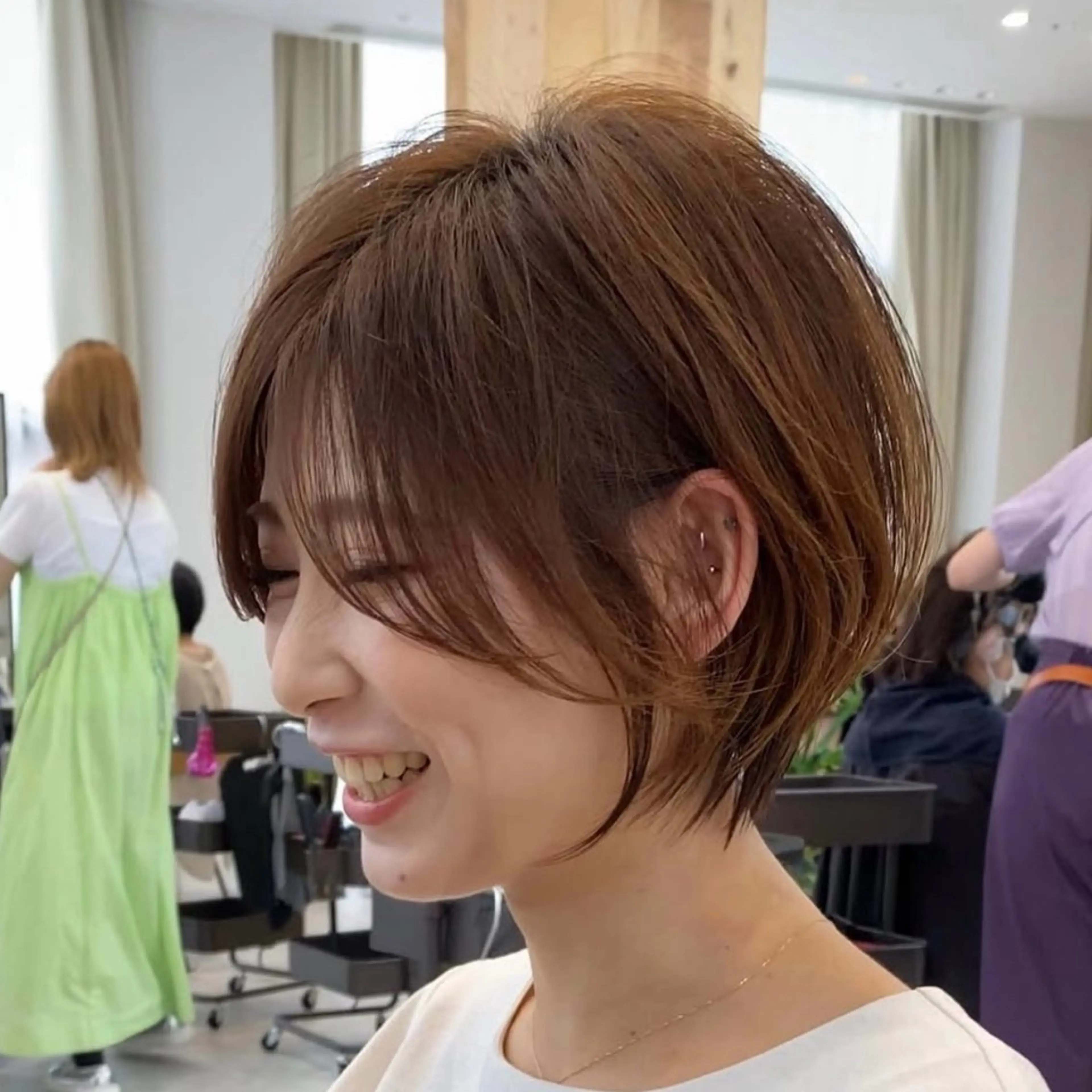 ショート 似合わせカット ショートヘア カット 縮毛矯正 豊中/ショート特化/ 似合わせ/たかいのヘアスタイル
