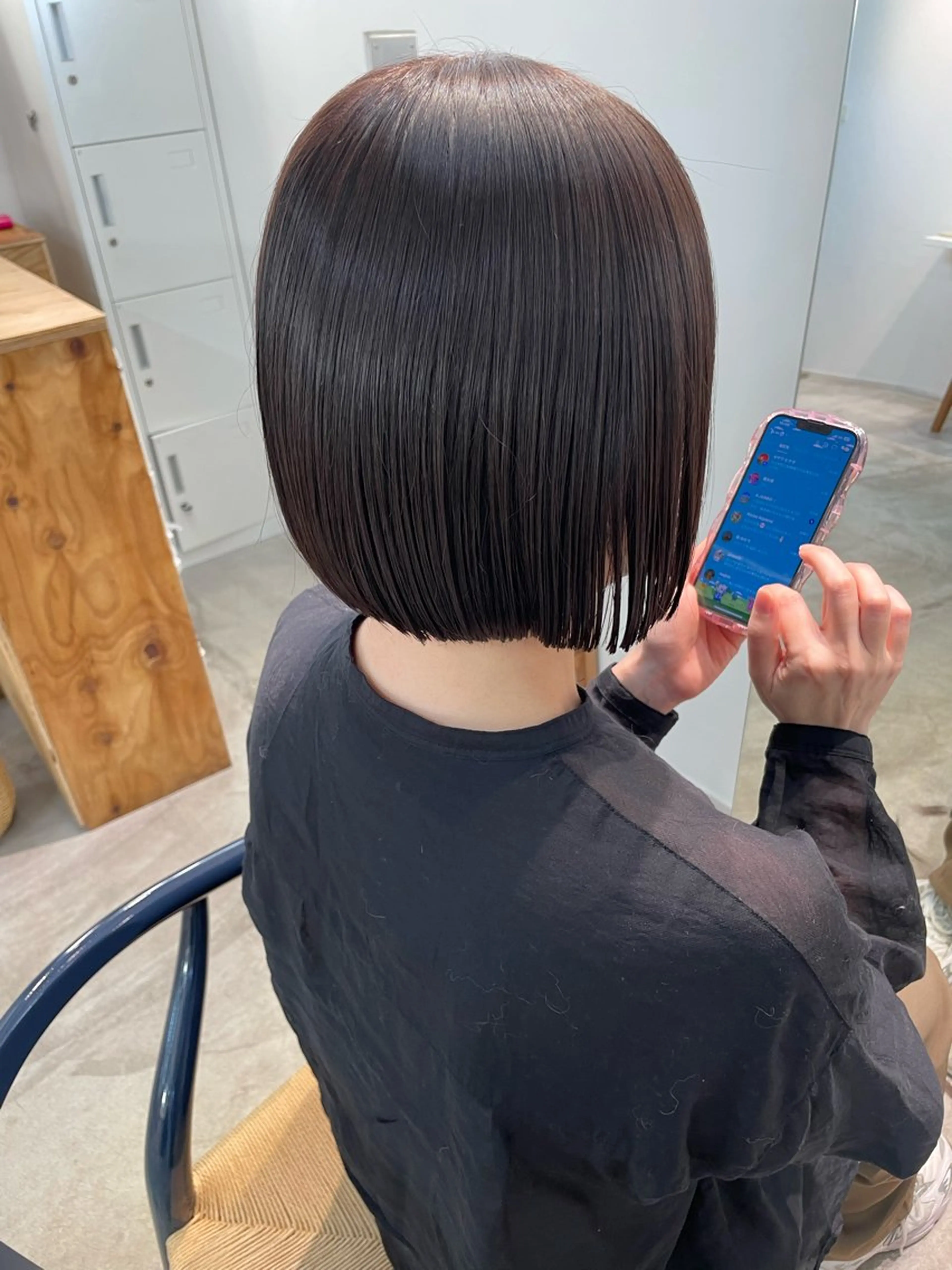 ミディアム カラー 透明感カラー カット ヘアカラー トリートメント fit/ madokaのヘアスタイル