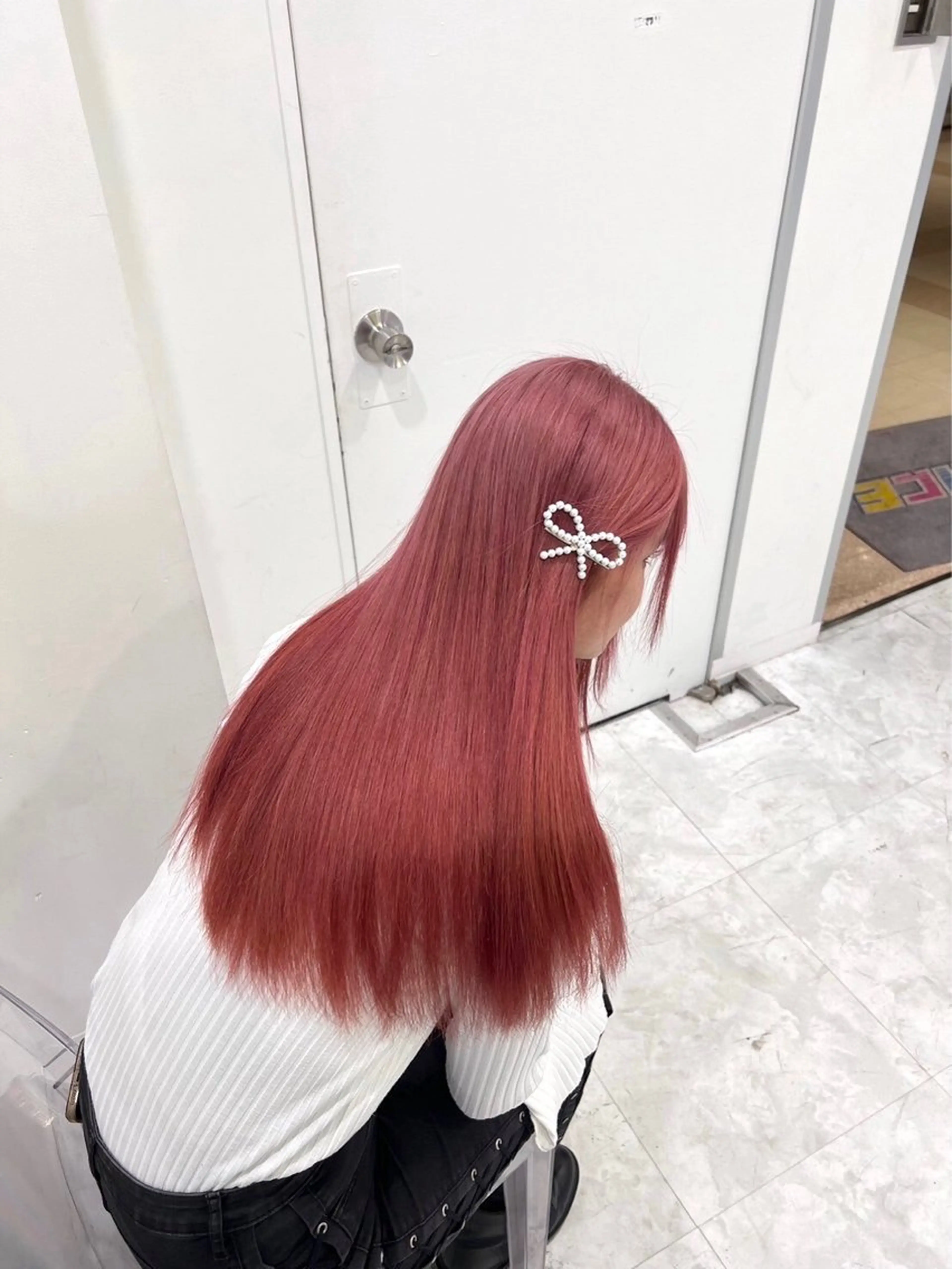 カラー ヘアカラー akari🎀🤍 ガーリーstyleのヘアスタイル