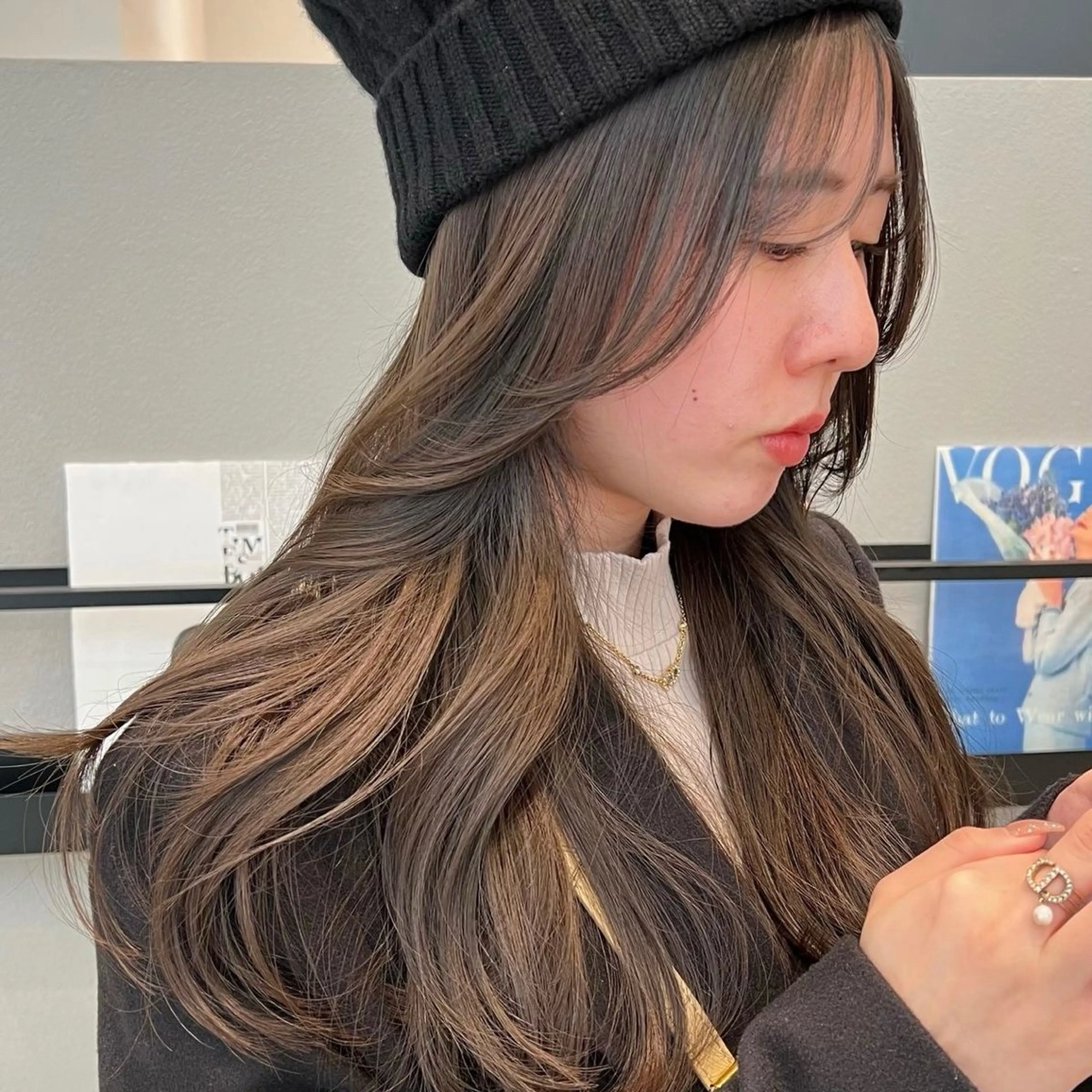 ロング カラー ヘアカラー k-two 天王寺♡ honokaのヘアスタイル