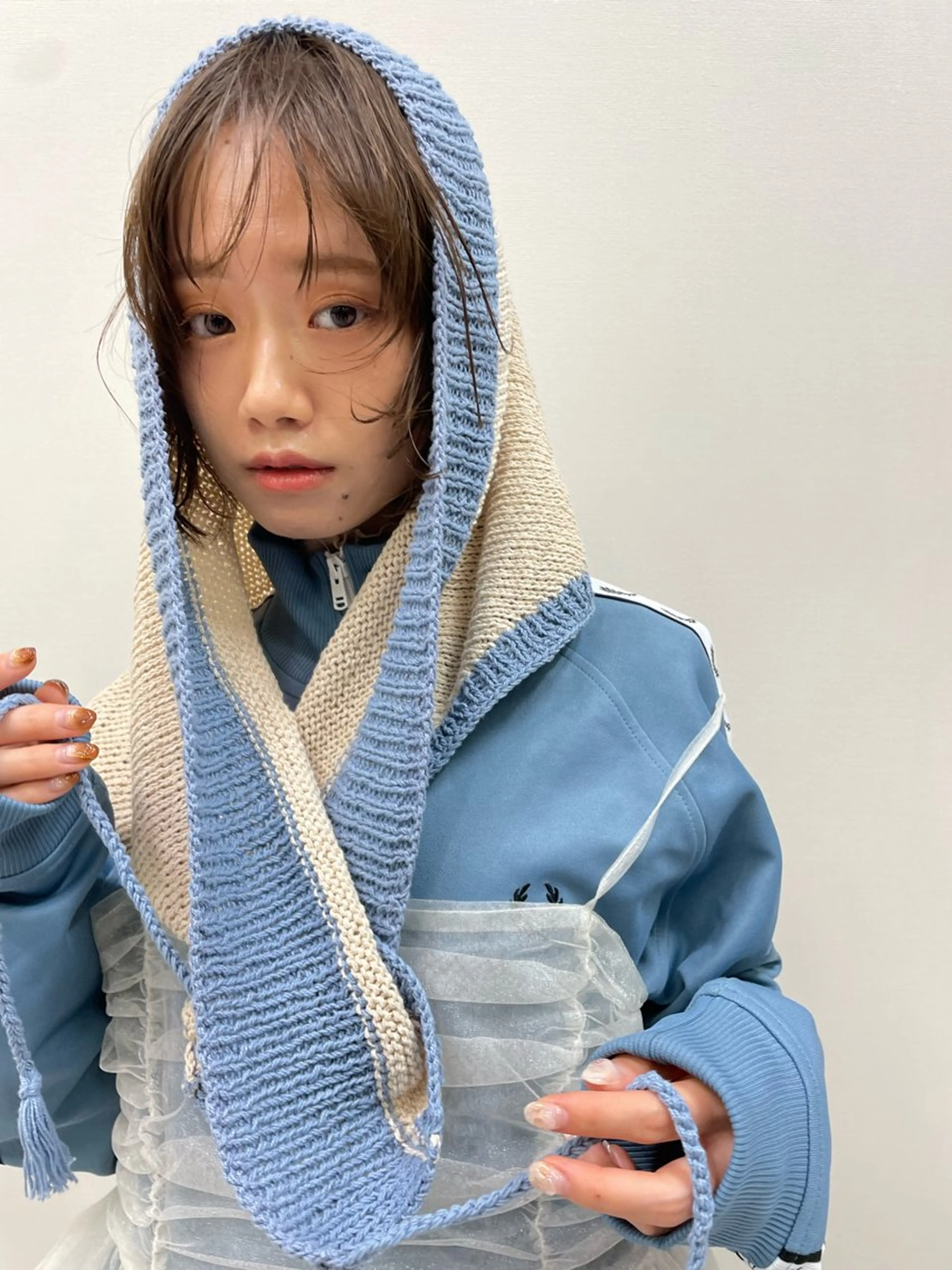 ミディアム 吉田 宙生のヘアスタイル