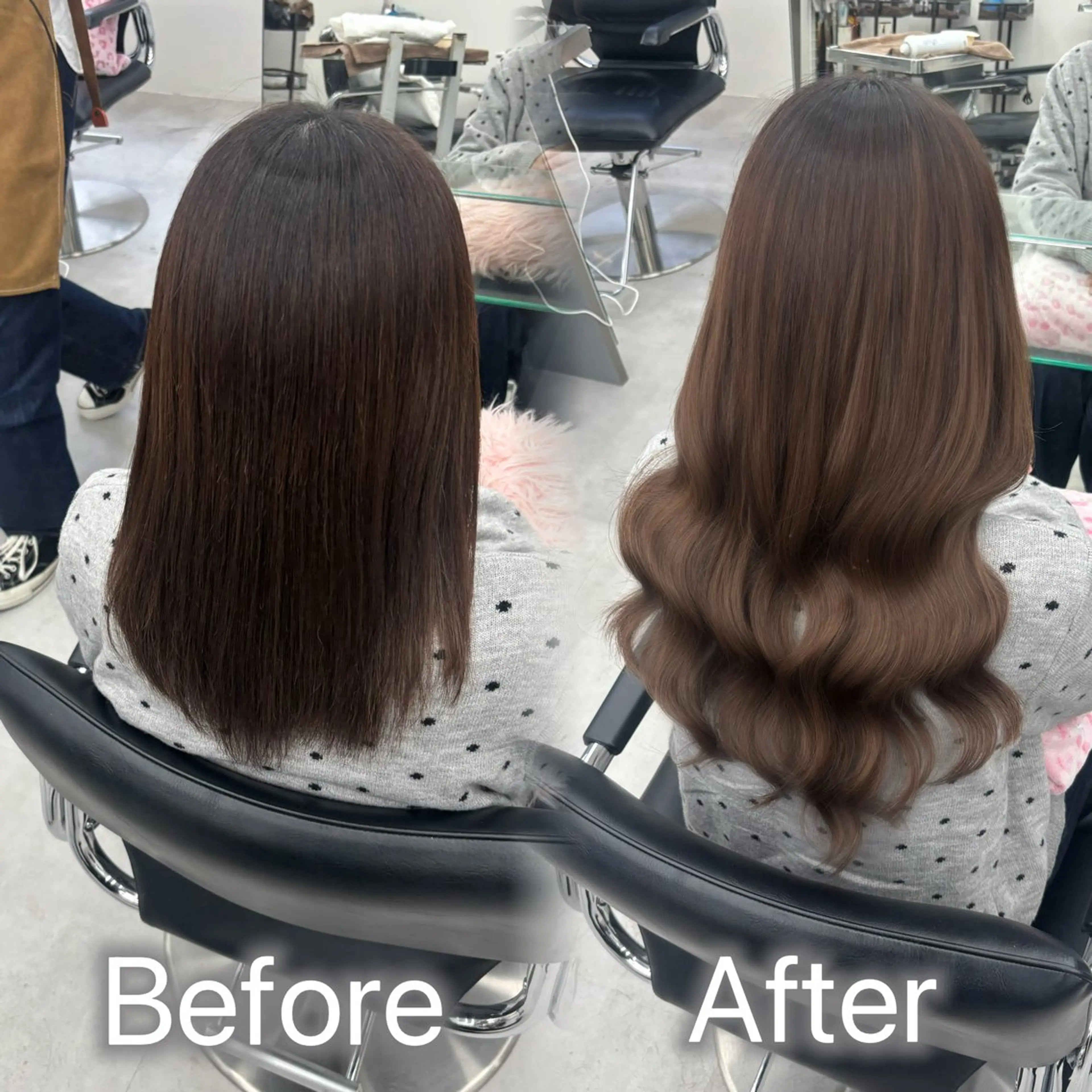 ロング カラー ヘアアレンジ メンズ カット ヘアカラー トリートメント エクステ ヘアセット 羽エク指名No1✨️ シールエク🌙しぇるのヘアスタイル