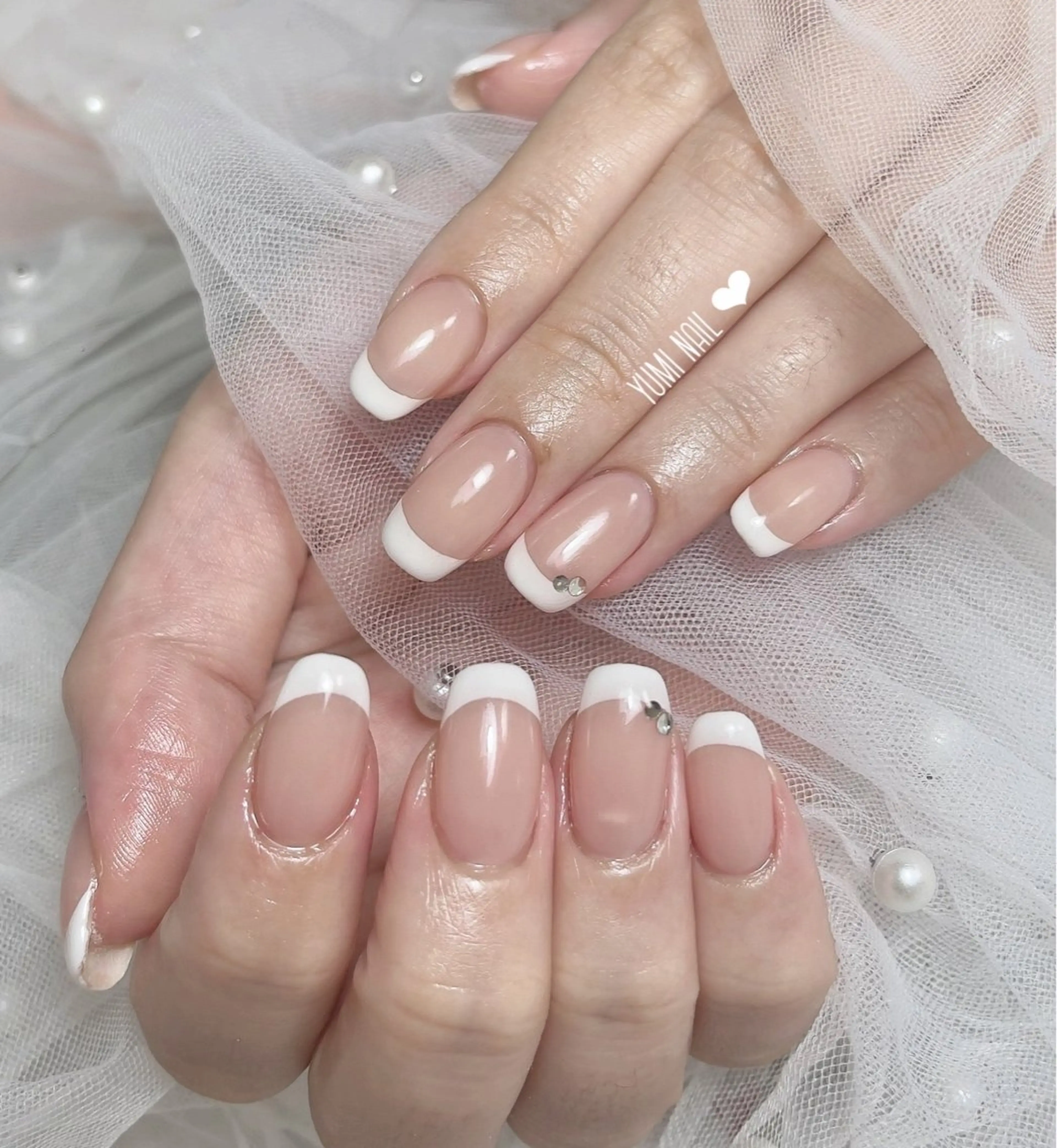 ネイル 𝐲𝐮𝐦𝐢🎀 長さ出しデザイン専門のネイルデザイン