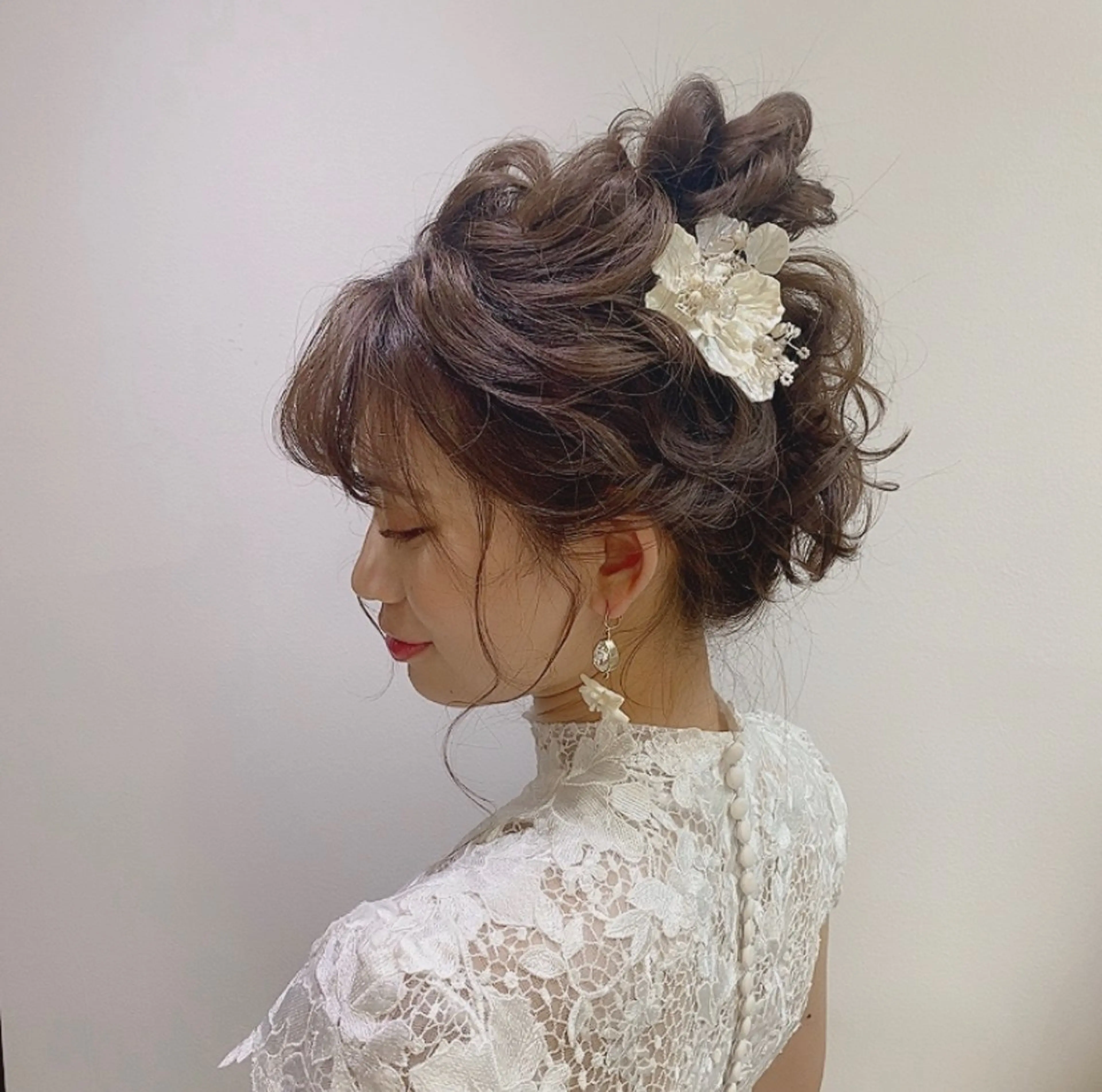 セミロング risa/恵比寿/ ヘアセットのヘアスタイル