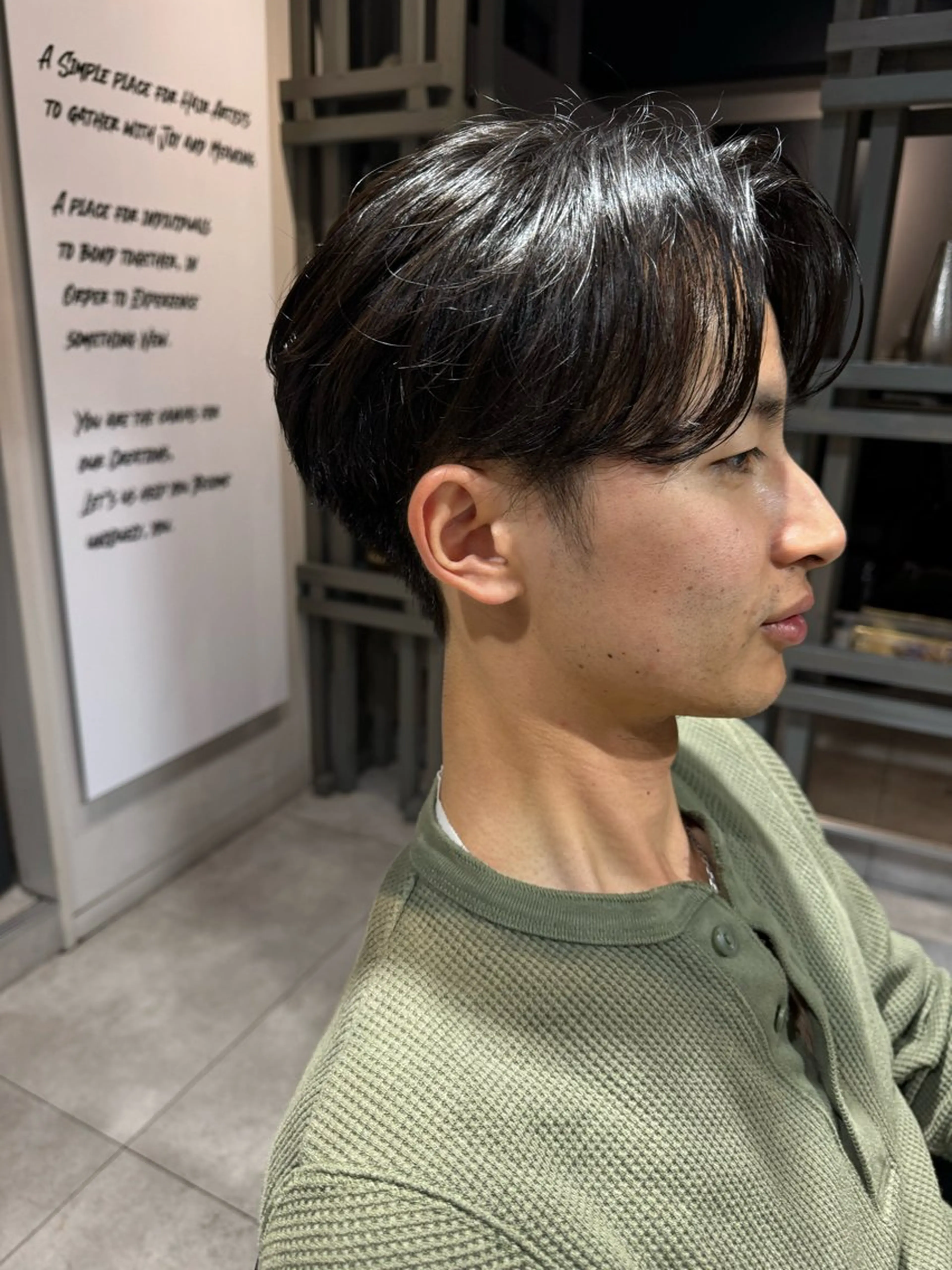 ミディアム メンズ 似合う髪型が 分からない方へのヘアスタイル