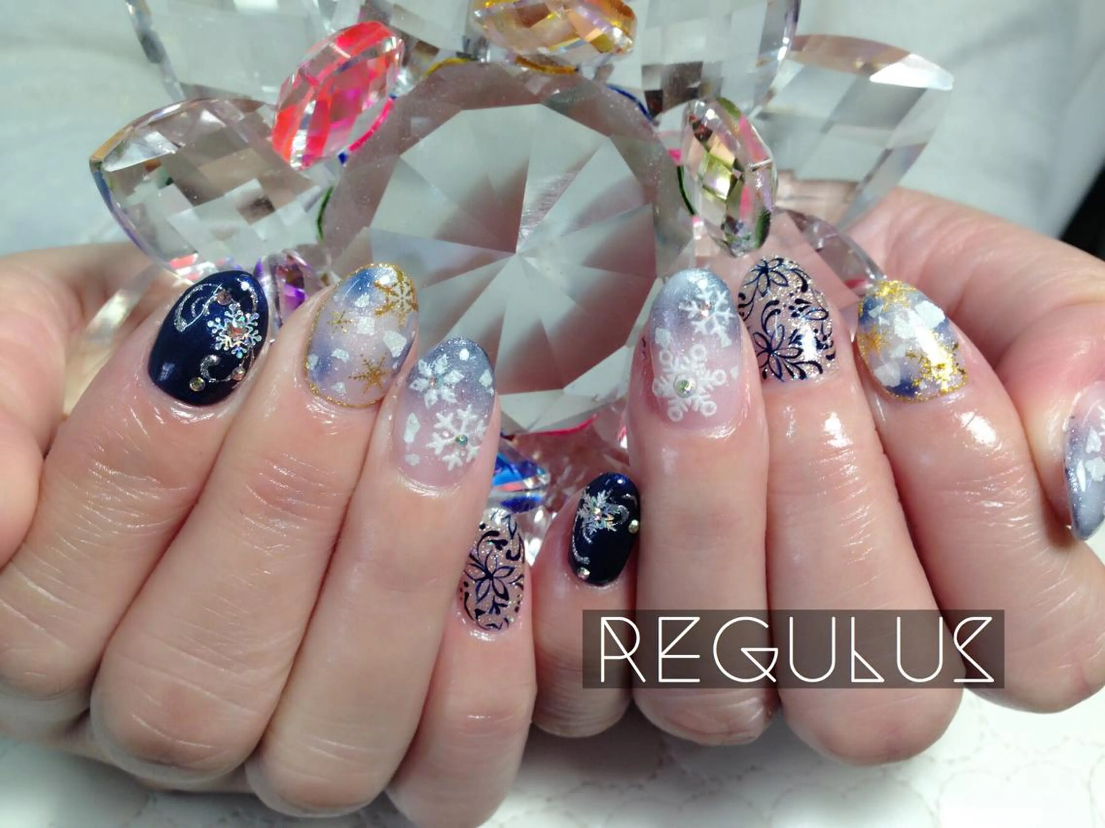 ネイル アートネイル 持ち込み Regulus 西川のネイルデザイン