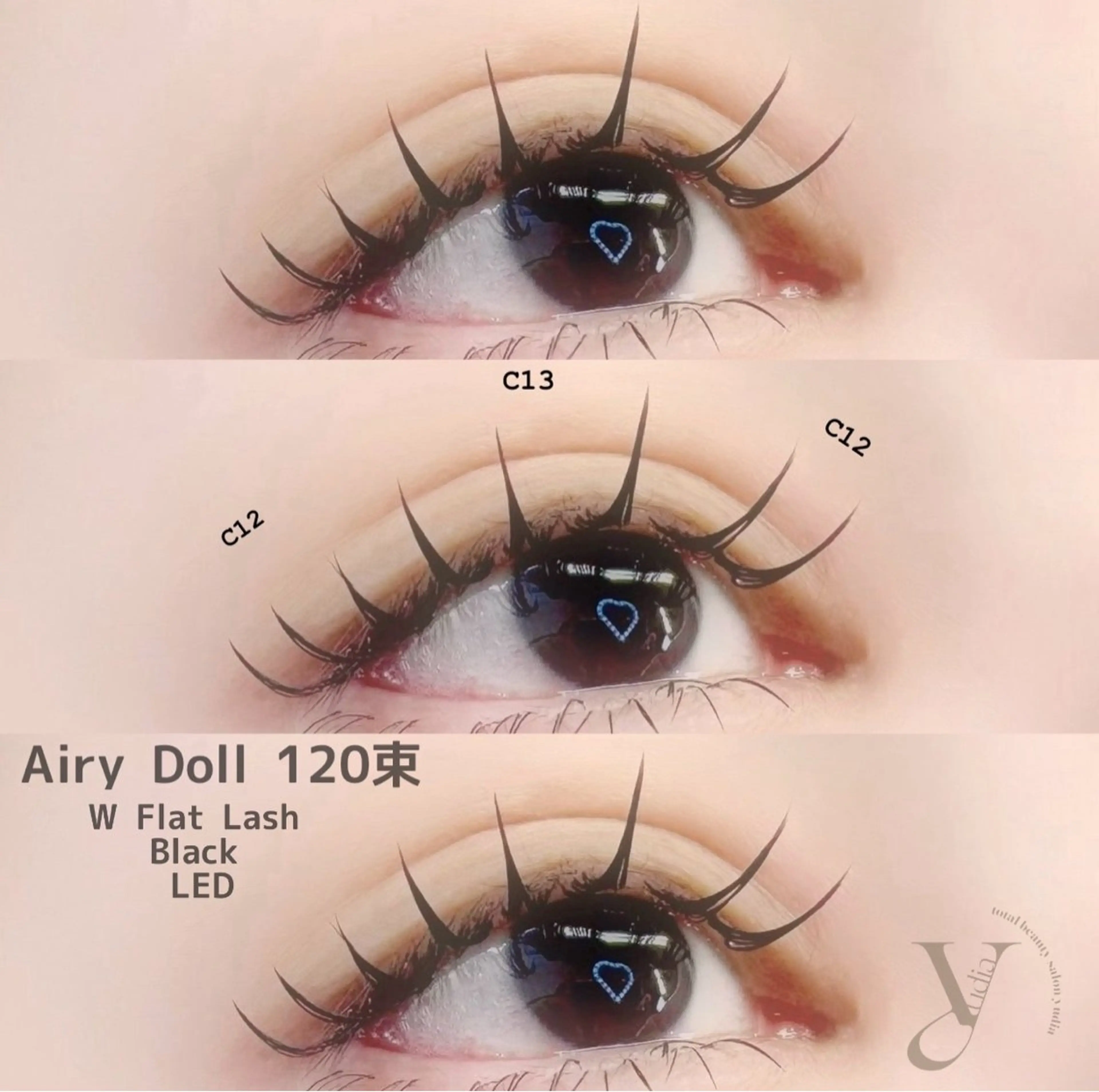 マツエク・マツパ フラットラッシュ マツエク 𝐧𝐞𝐨𝐧新宿 ❤️𝐀𝐲𝐚のマツエク・マツパデザイン