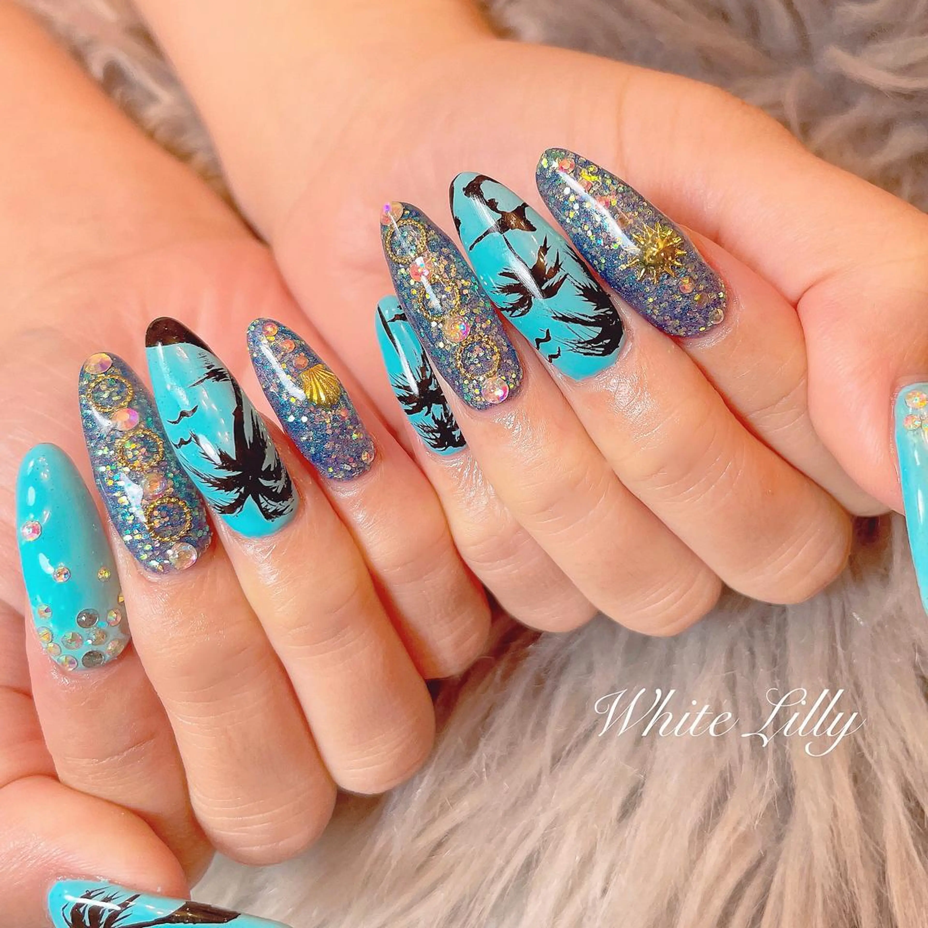 ネイル ハンドネイル 牧田 雅世のネイルデザイン