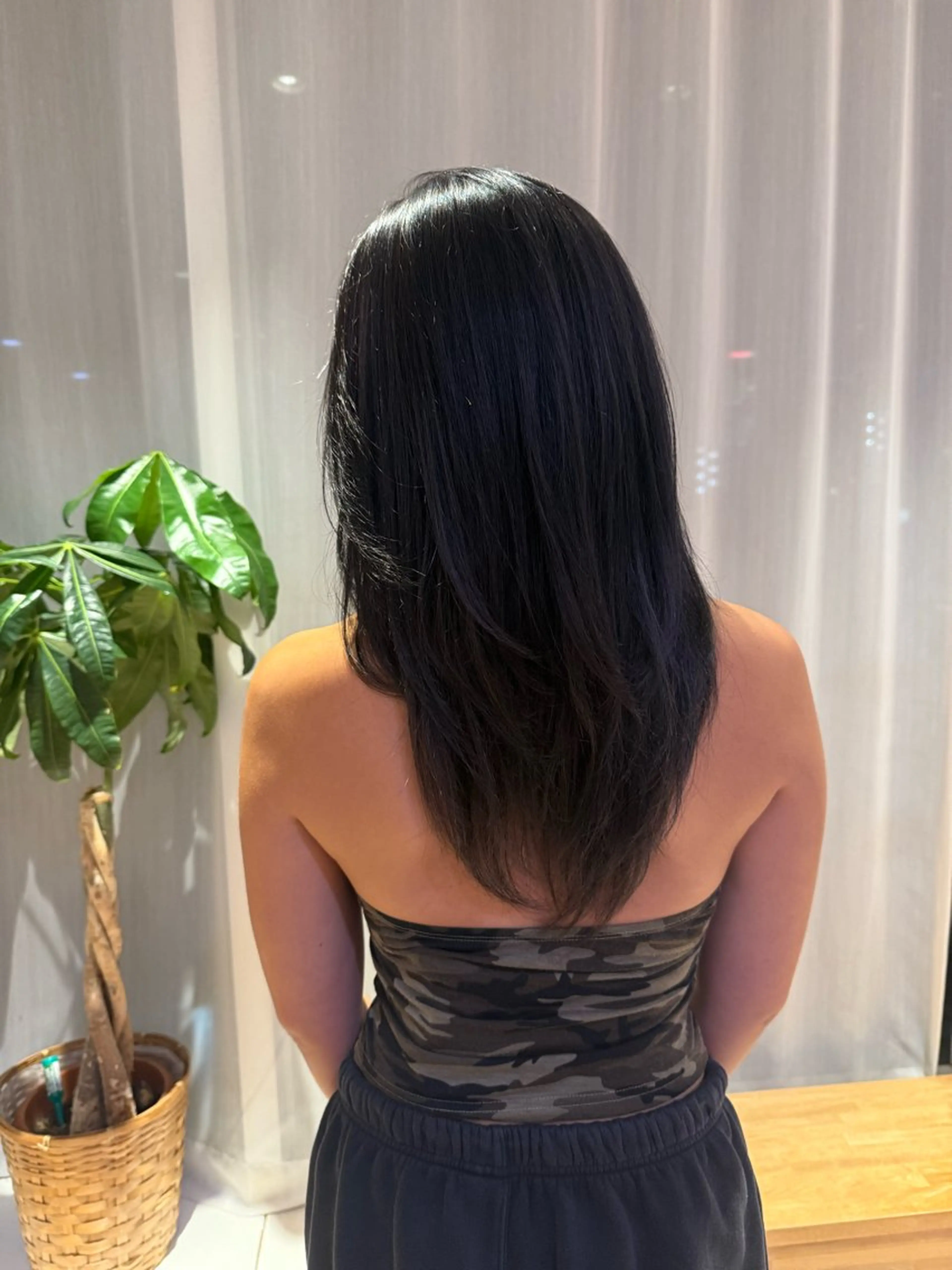 ロング アッシュ アッシュグレー ヘアカラー 🫧  Say. きうち ななみ 🫧のヘアスタイル