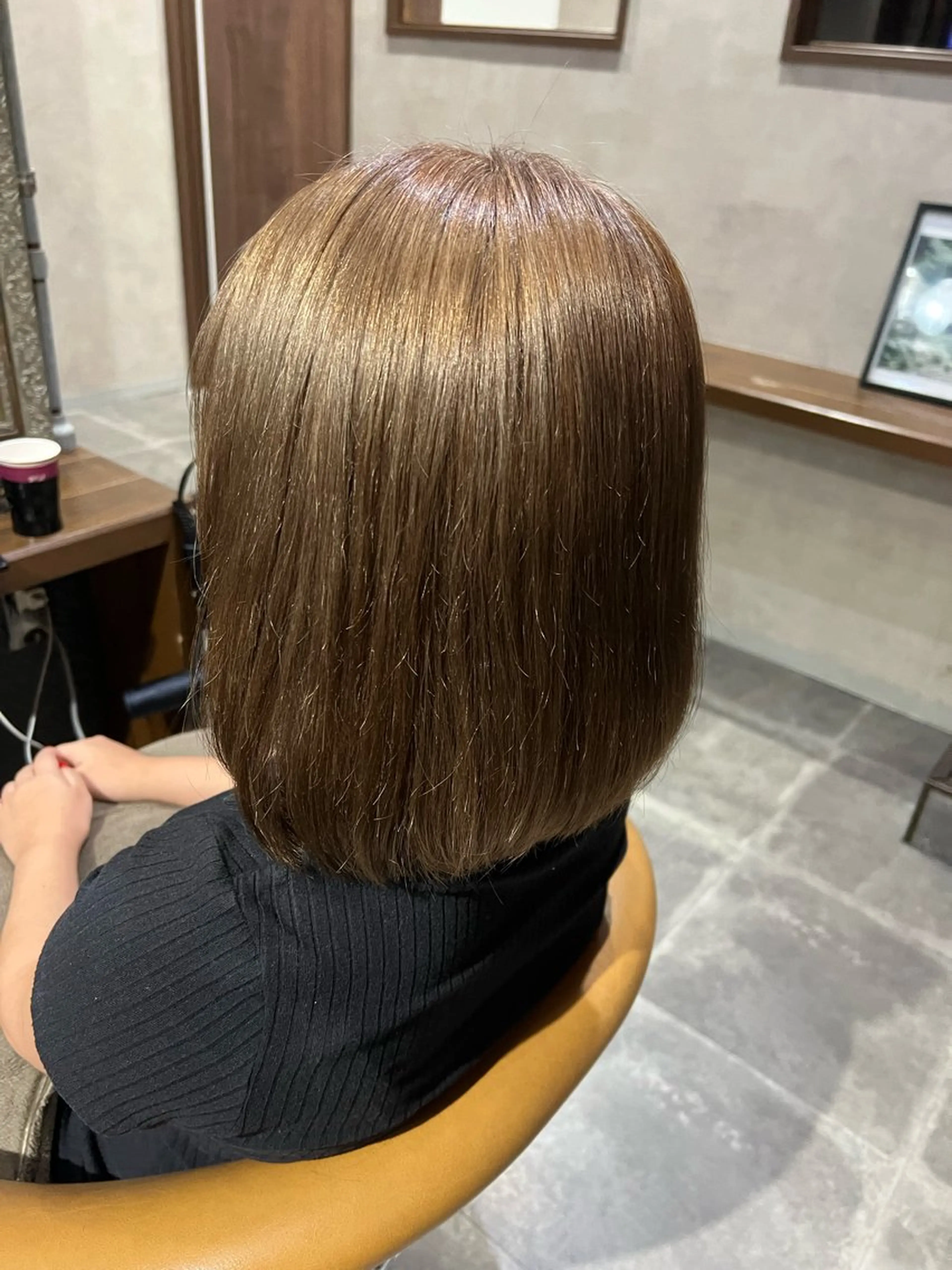 ミディアム enx / yumaのヘアスタイル