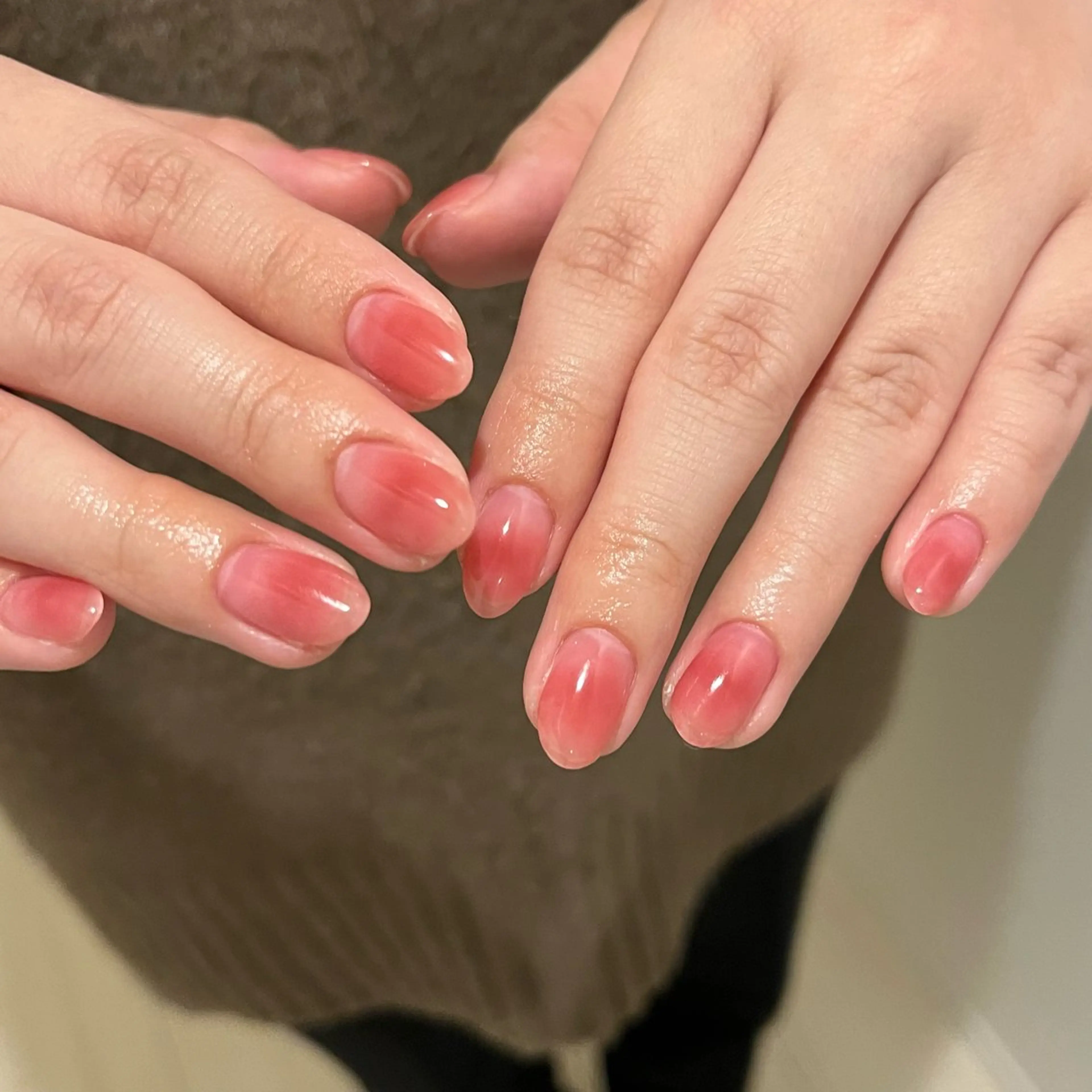 ネイル ニュアンスネイル ワンカラーネイル ハンドネイル NORA nail UMEDA MAIのネイルデザイン