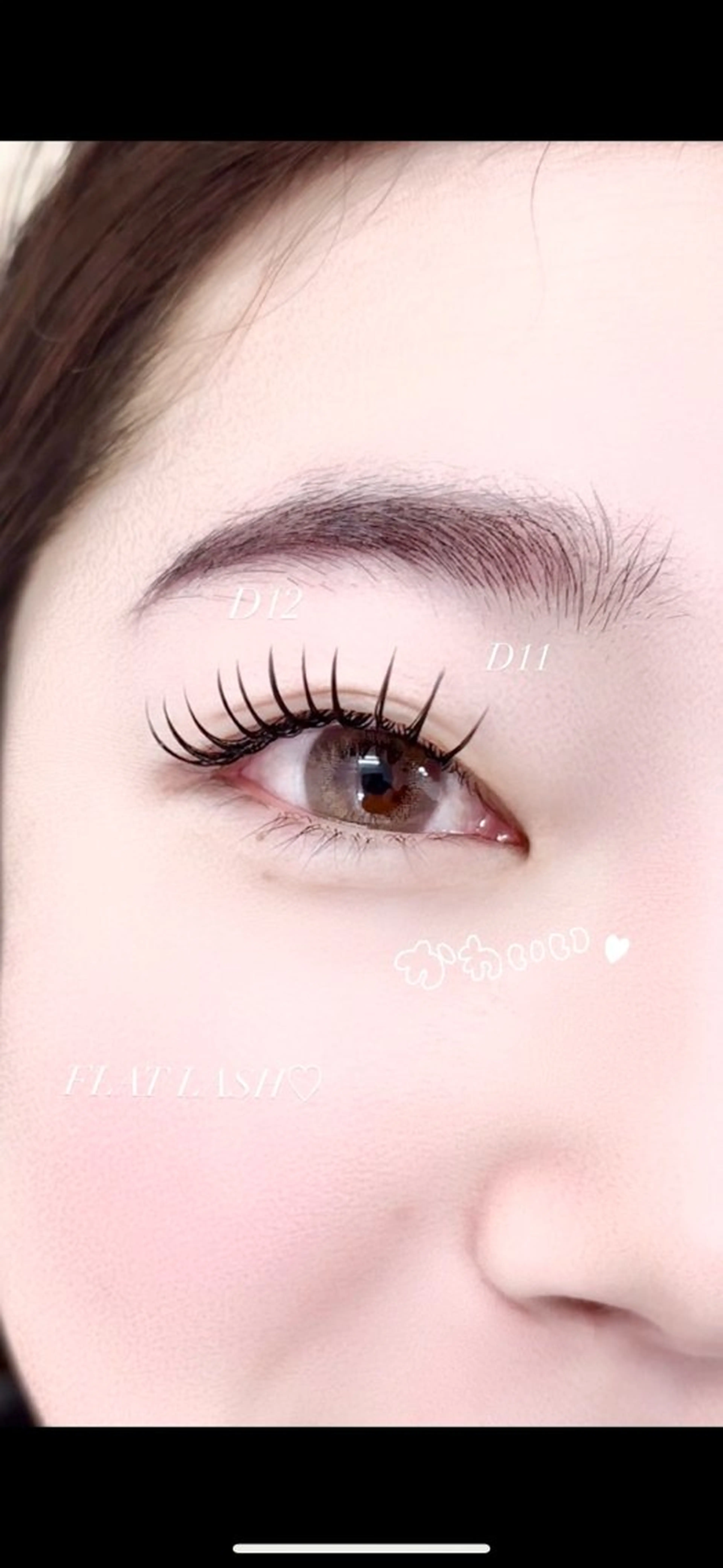 マツエク・マツパ マツエク mil❤︎ Kahoのマツエク・マツパデザイン