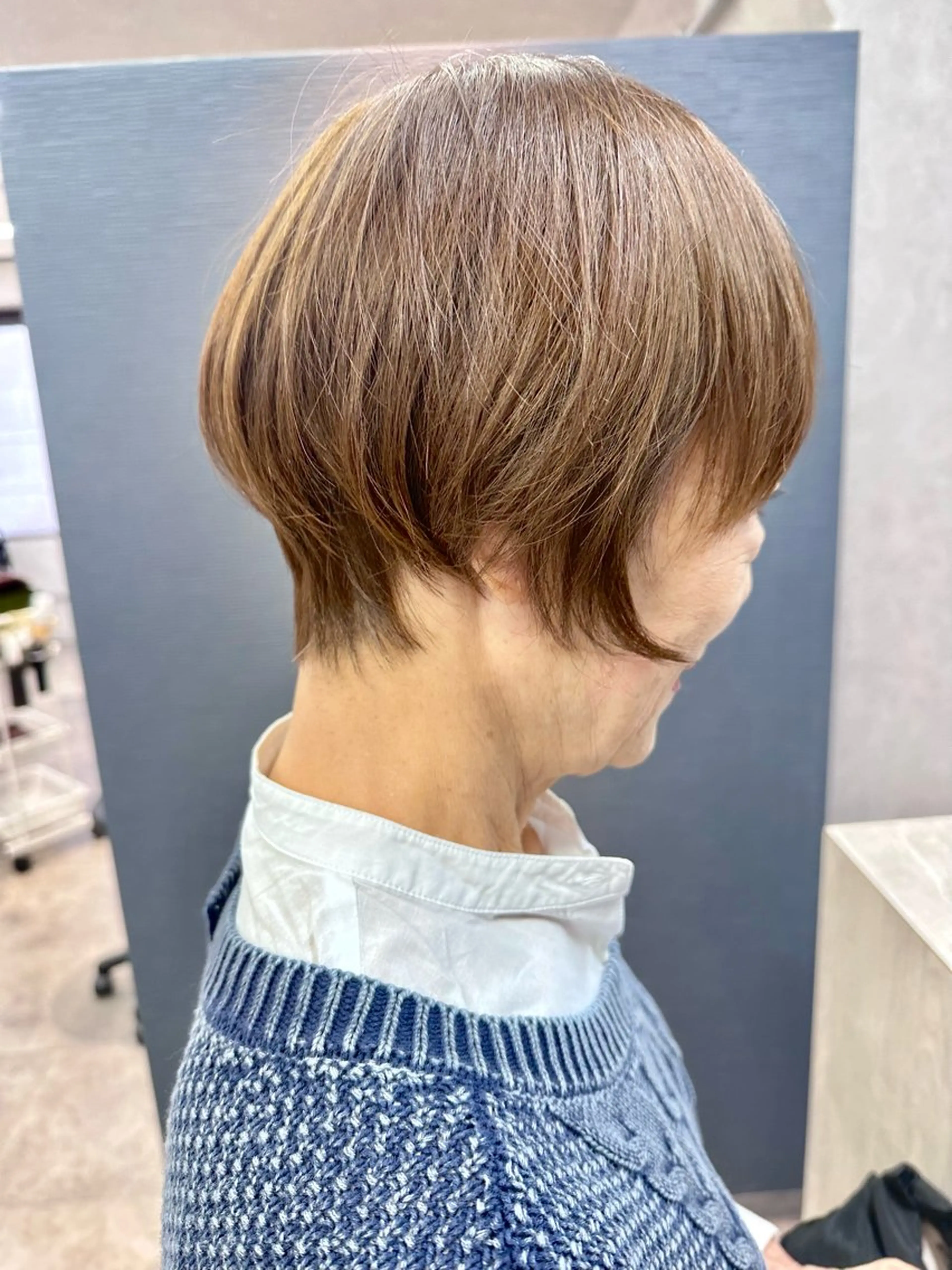 ショート カット ヘアカラー Noyヨシモト ヒロトのヘアスタイル