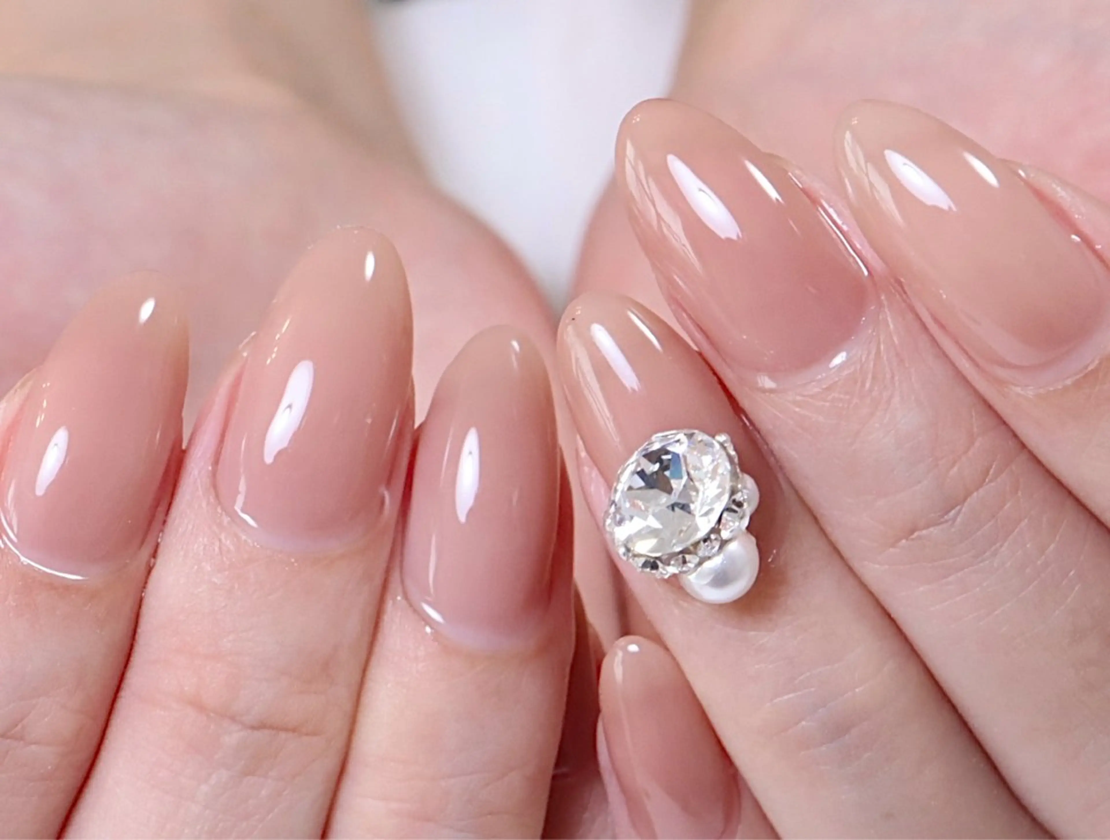 ネイル ジェルネイル ワンカラーネイル nail salon シェリーのネイルデザイン