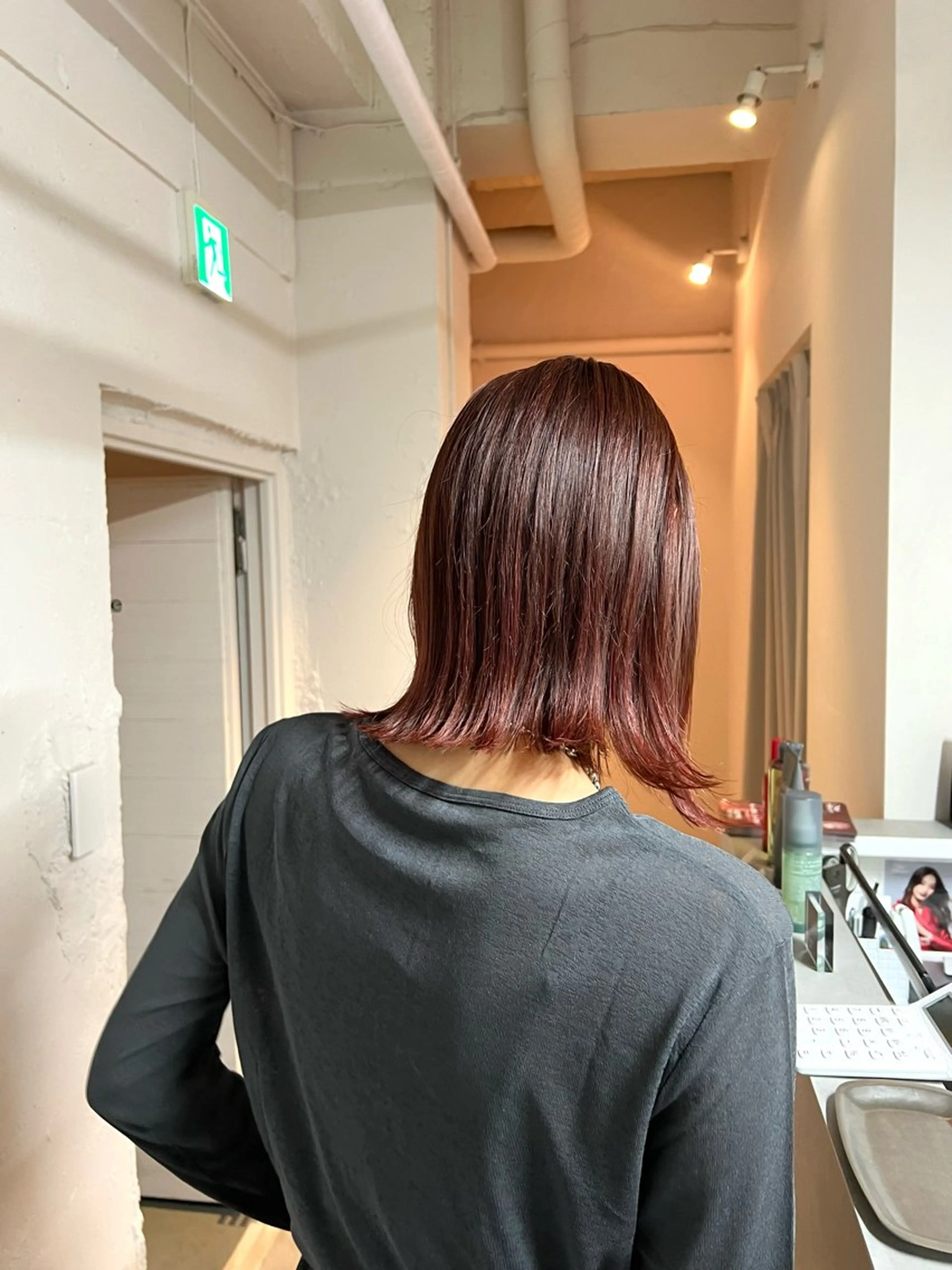 ミディアム tokute Takahashiのヘアスタイル