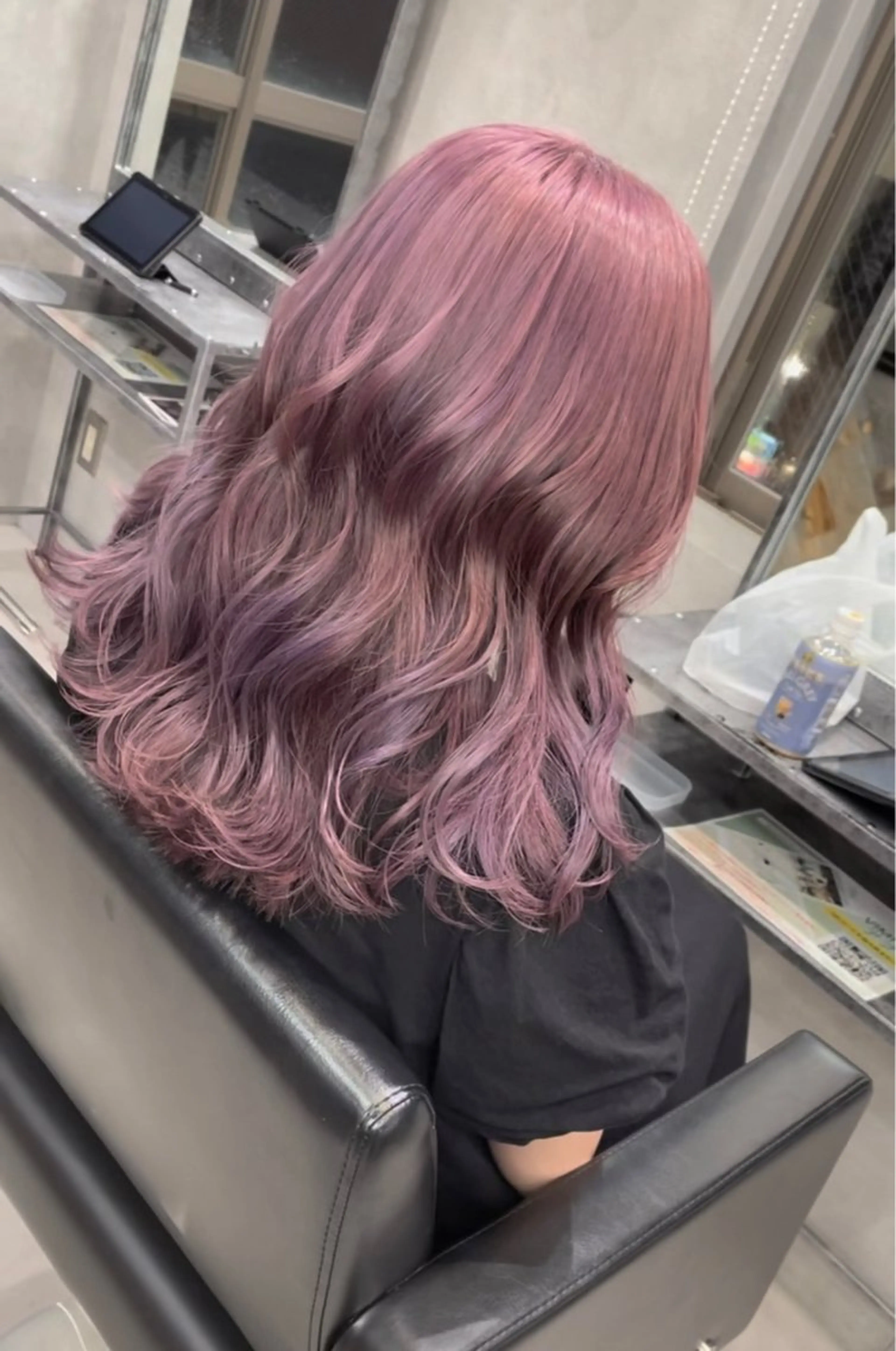 セミロング ヘアカラー RAWR　Hair Brio所属・髪質改善/ブリーチ /ユウキ🫧🌸のヘアスタイル