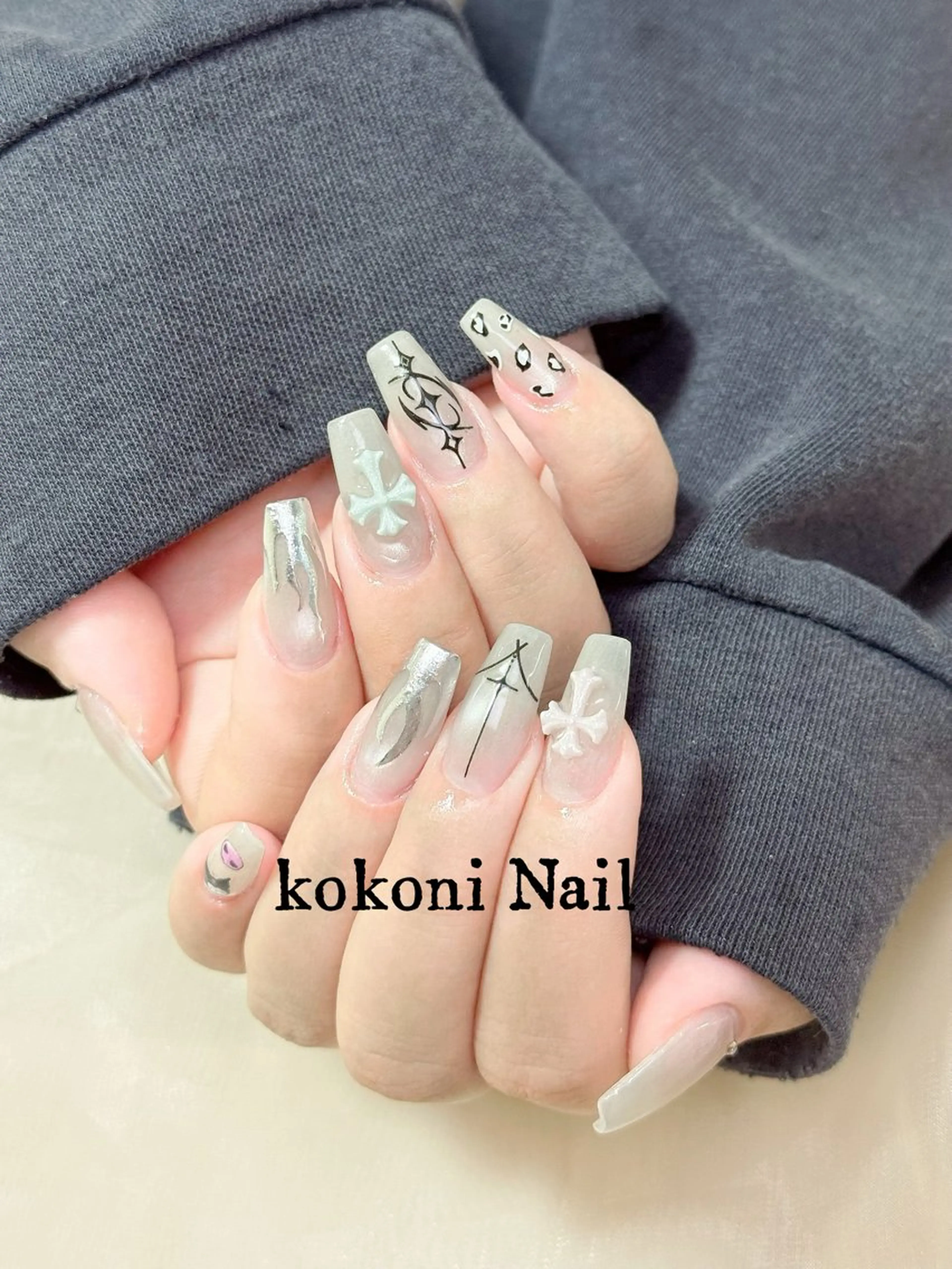 ネイル ハンドネイル 小雨 Nail Studio・168のネイルデザイン
