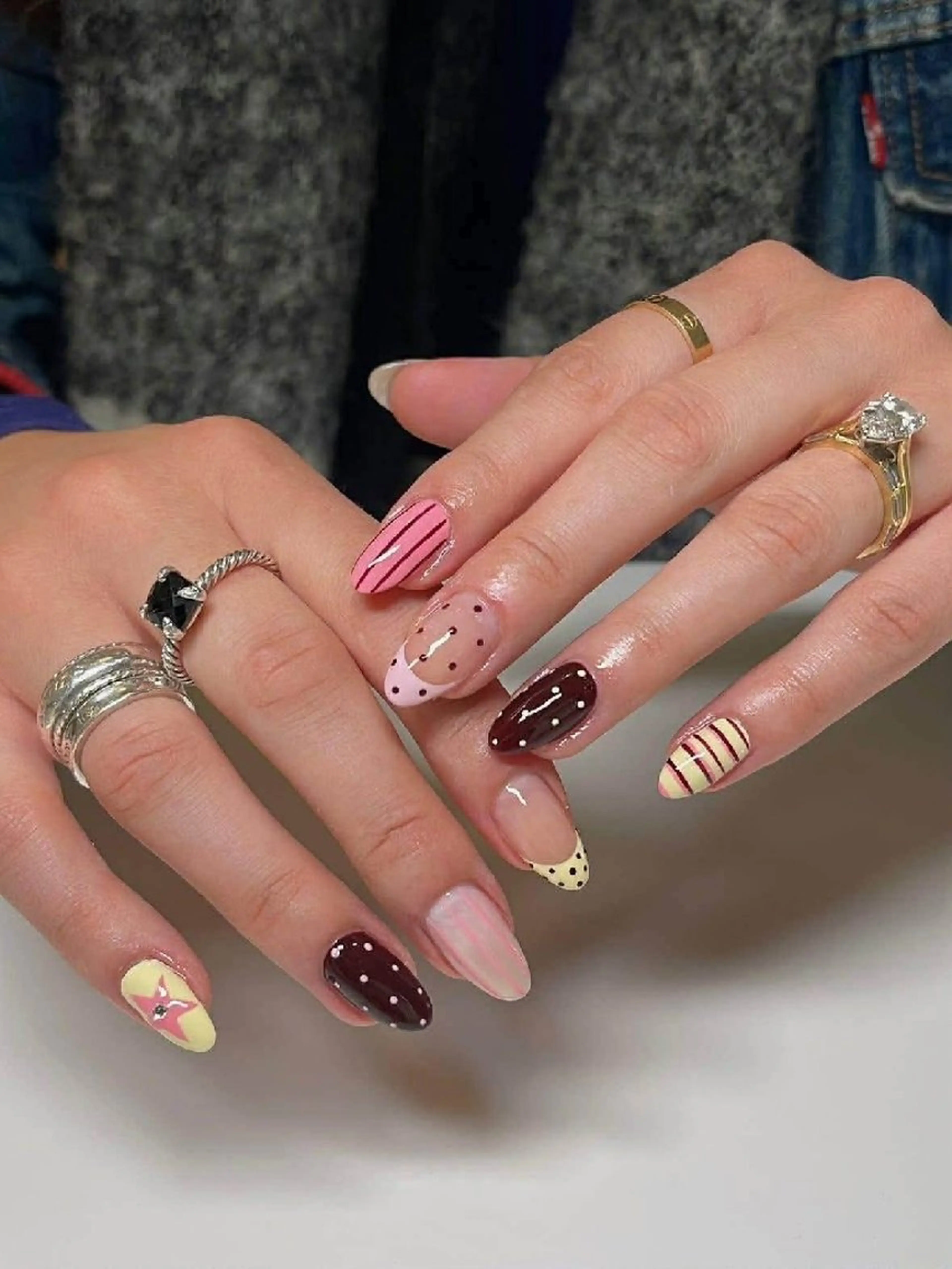 ネイル ハンドネイル 禅 博多駅ネイルサロンのネイルデザイン