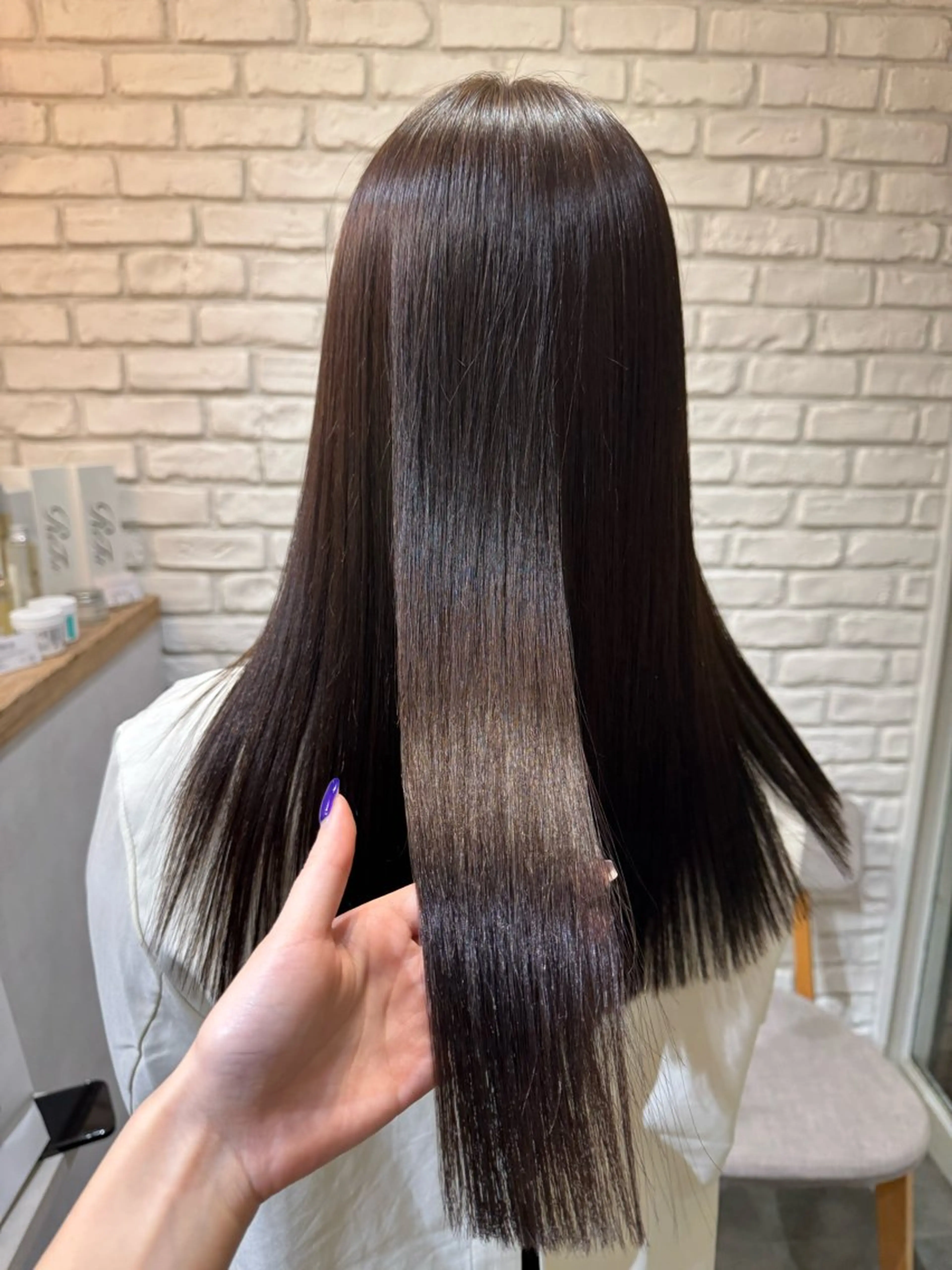 ロング 阿部  ことみ /パーマモデルのヘアスタイル